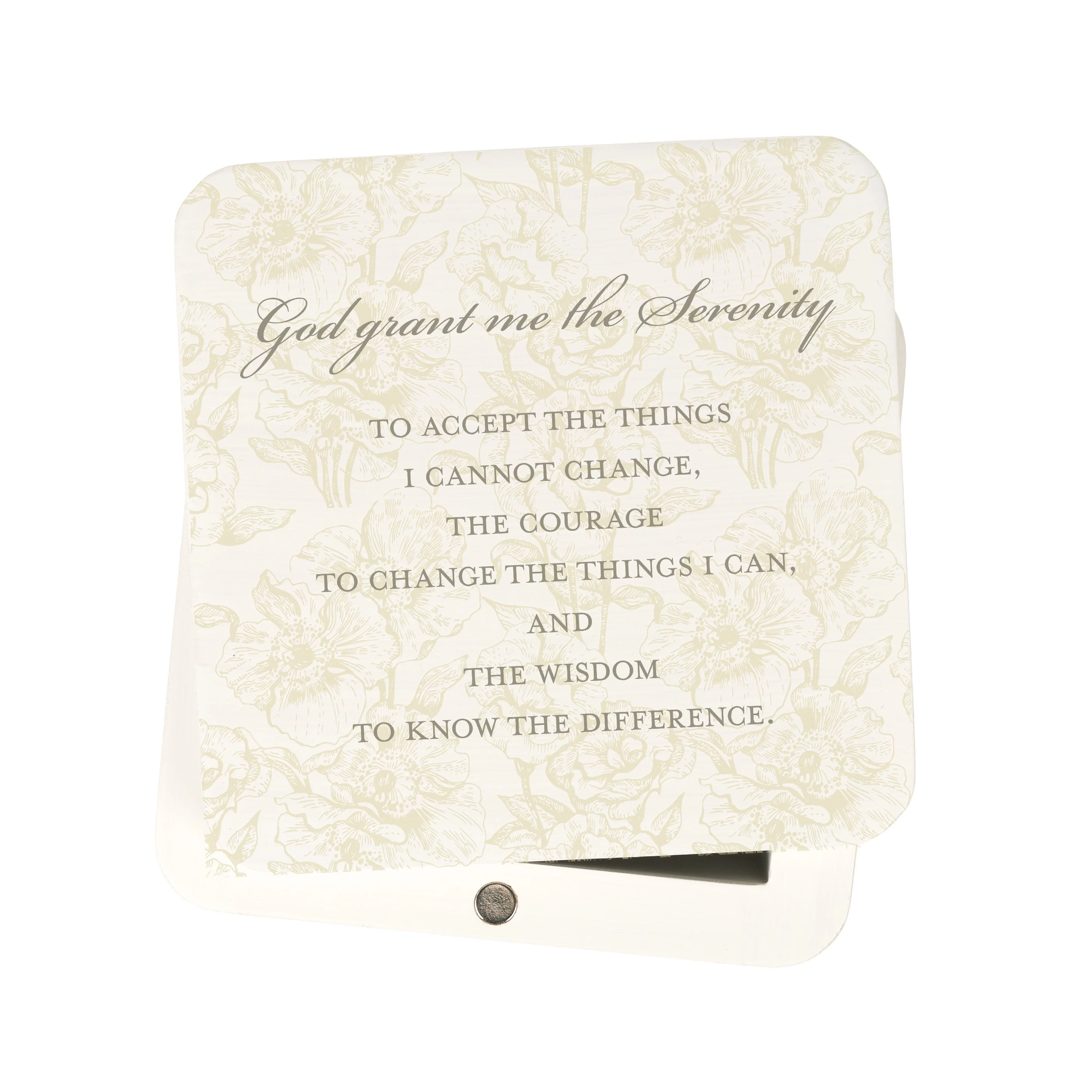 Toile Serenity Prayer Keepsake Box - Image 3