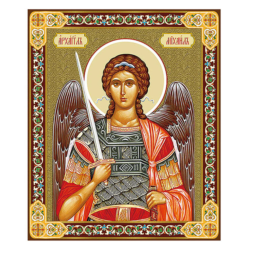 Traditional Archangel Icons - Set of 3 - Image 3