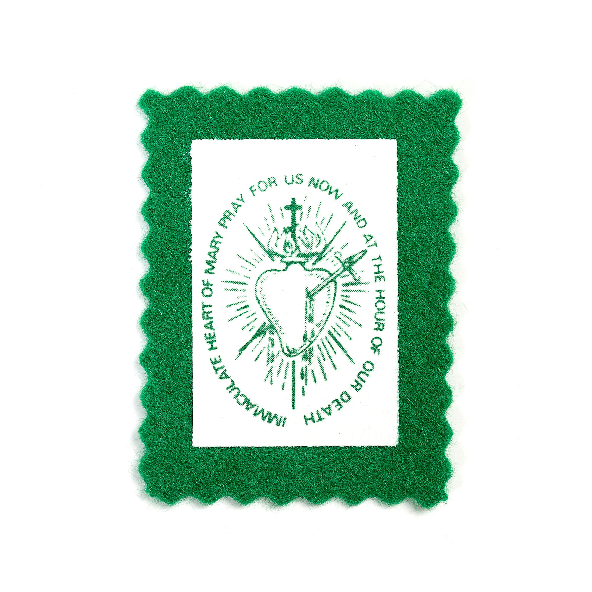 Traditional Cordless Green Scapular - Image 3
