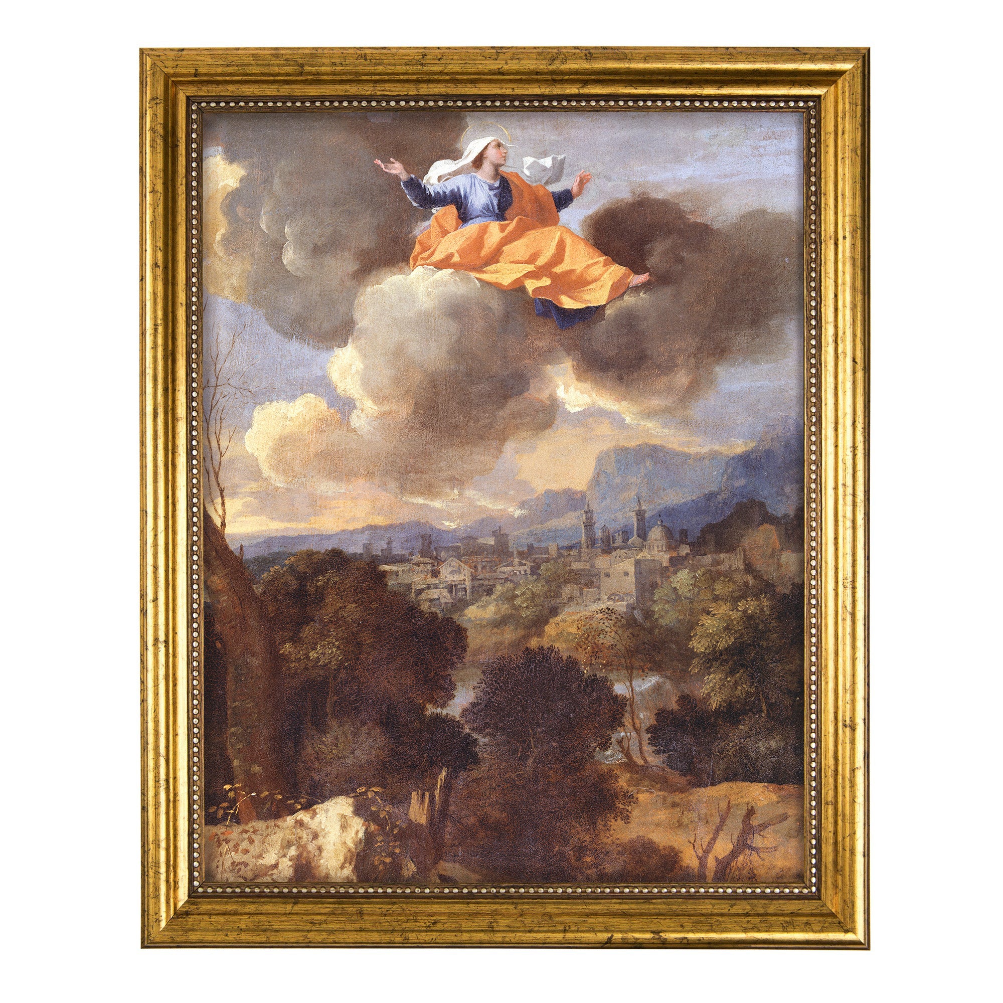 Translation of St. Rita Gold Framed Art Print - Multiple Sizes