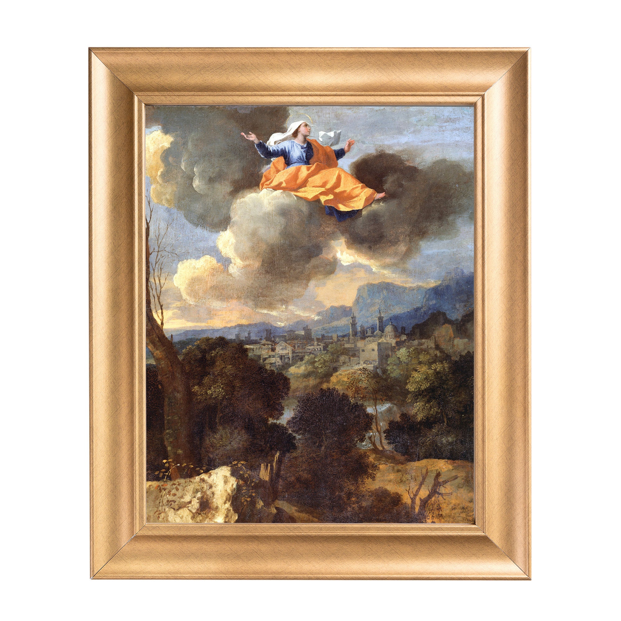 Translation of St. Rita Gold Framed Art Print - Multiple Sizes - Image 5
