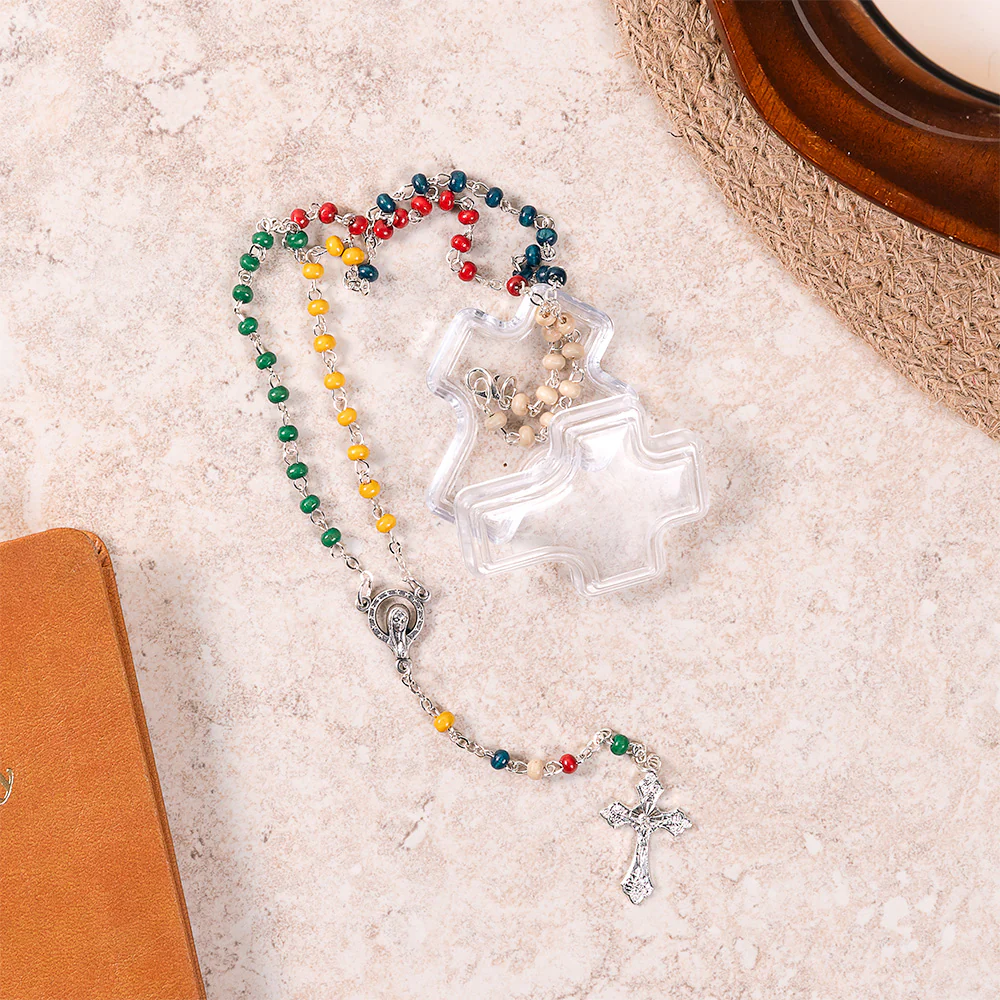Treasure in Clay Book & World Mission Rosary & Cross Box Gift Set - Image 3