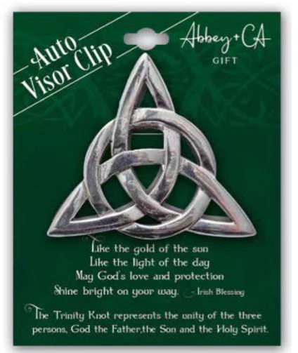 Trinity Knot Visor Clip