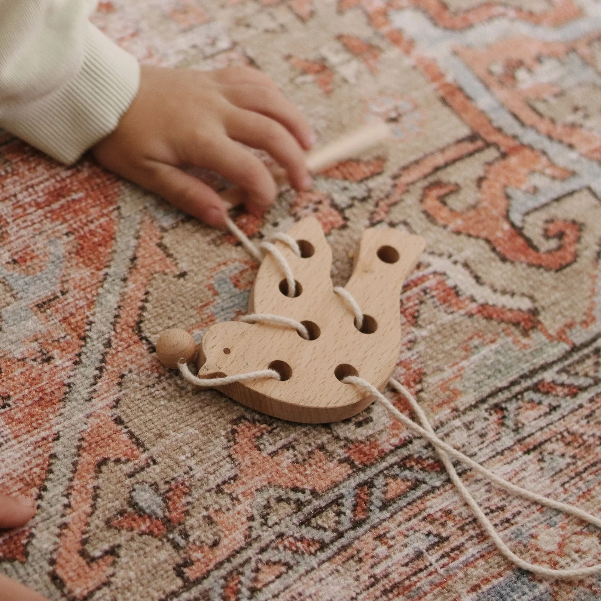 Trinity Wooden Lacing Toy Set - Image 2