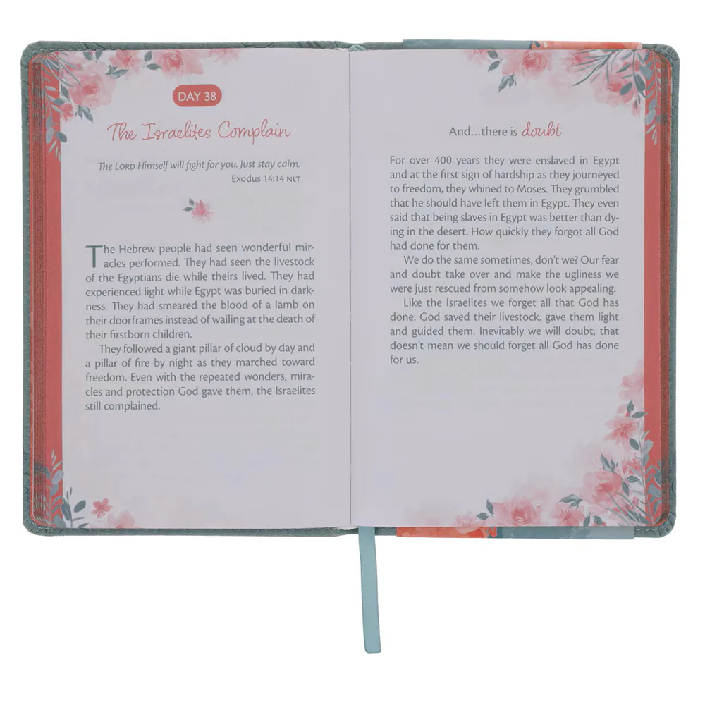 Trusting in God's Plan 90-Day Leatherette Devotional - Image 5