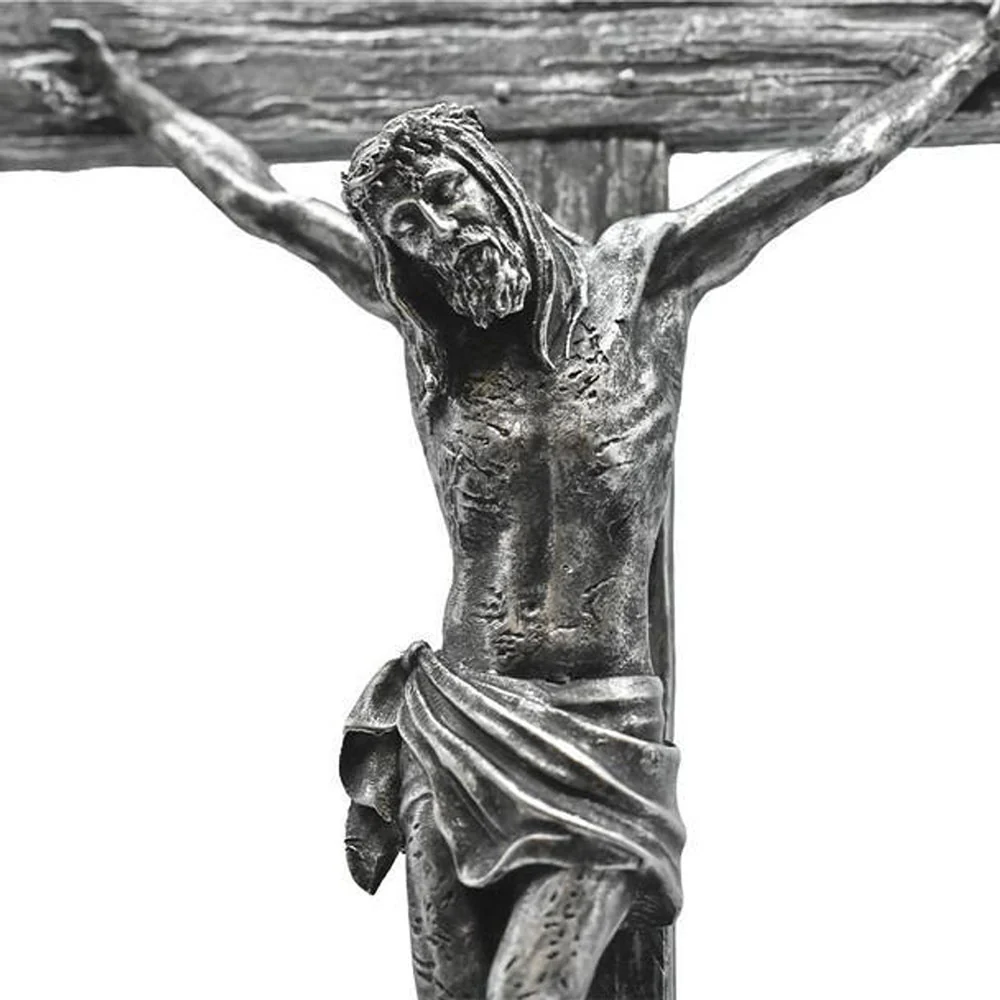 Turin Crucifix with Companion Book - 19.5" - Image 3