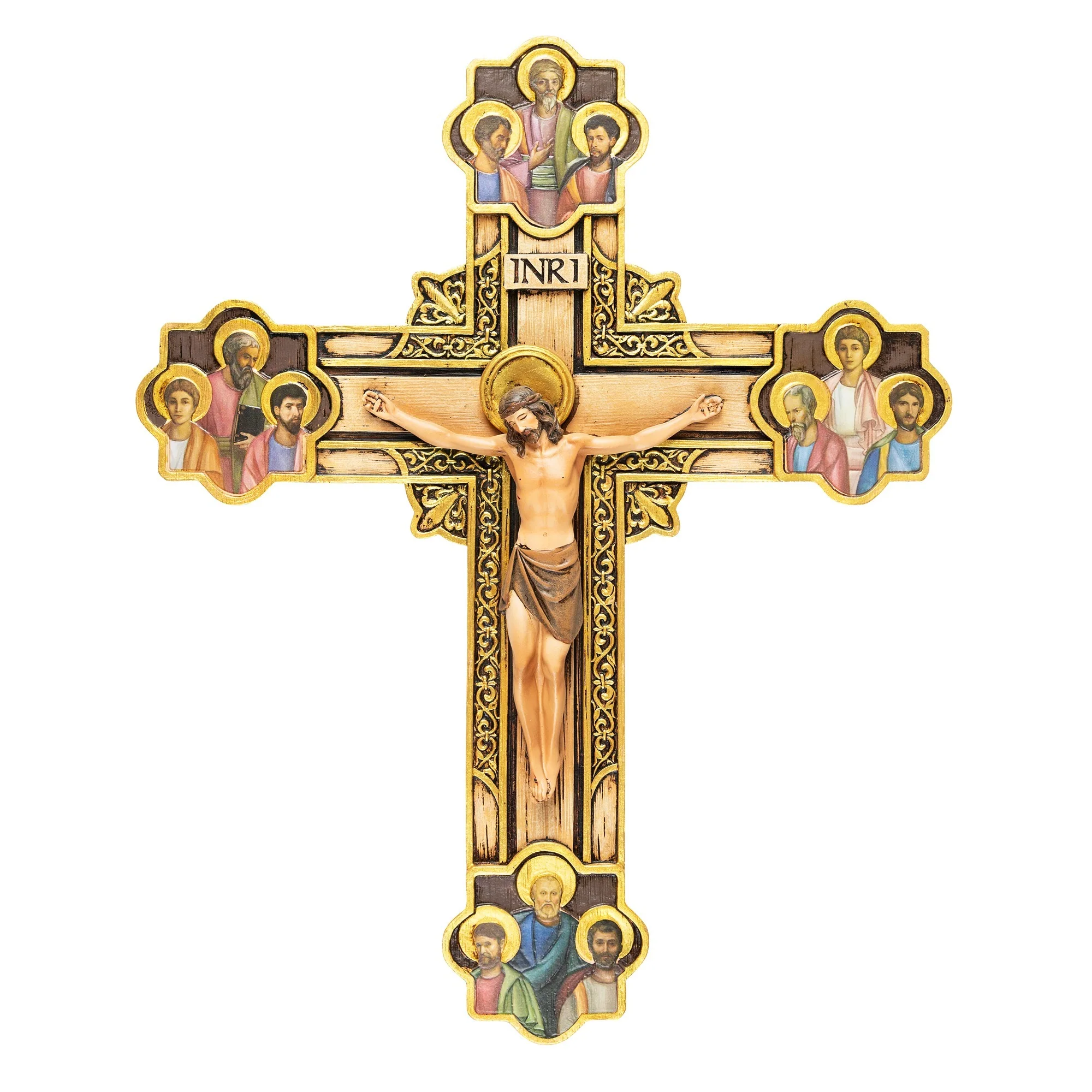 Twelve Apostles Crucifix, 12" - Image 2