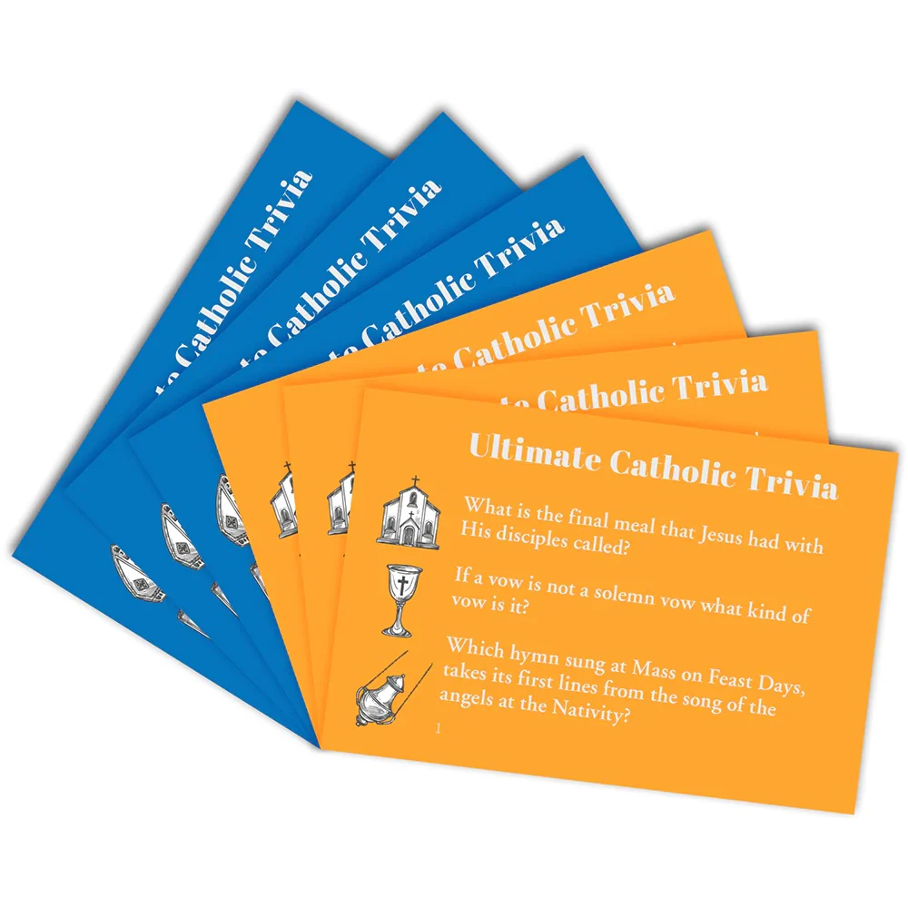 Ultimate Catholic Trivia Card Game - Image 2