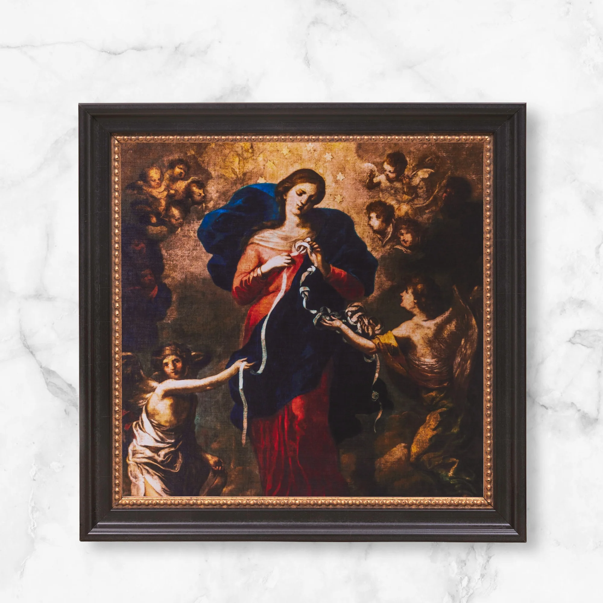 Undoer of Knots Framed Canvas - Sacred Mini Collection - Image 10