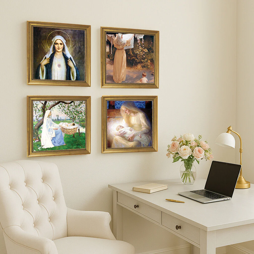 Undoer of Knots Framed Canvas - Sacred Mini Collection - Image 8
