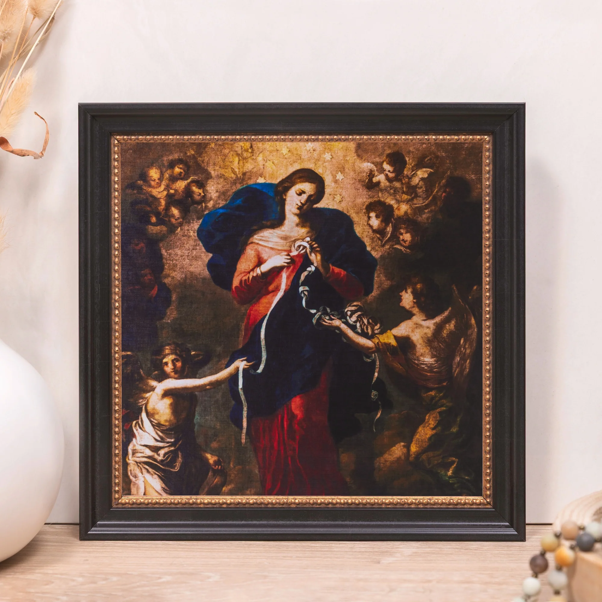 Undoer of Knots Framed Canvas - Sacred Mini Collection - Image 9