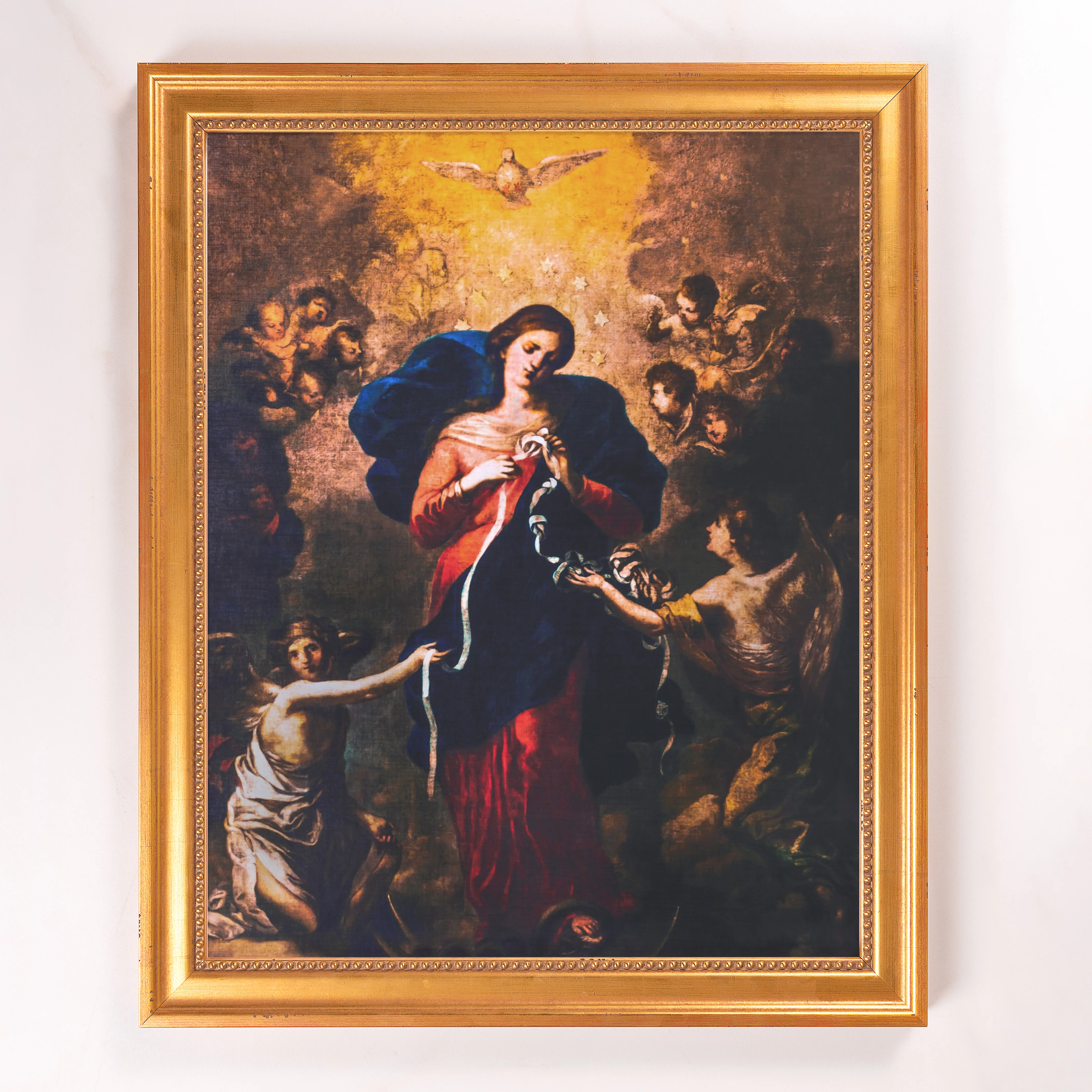Undoer of Knots Framed Canvas - Sacred Signature Collection - Image 10