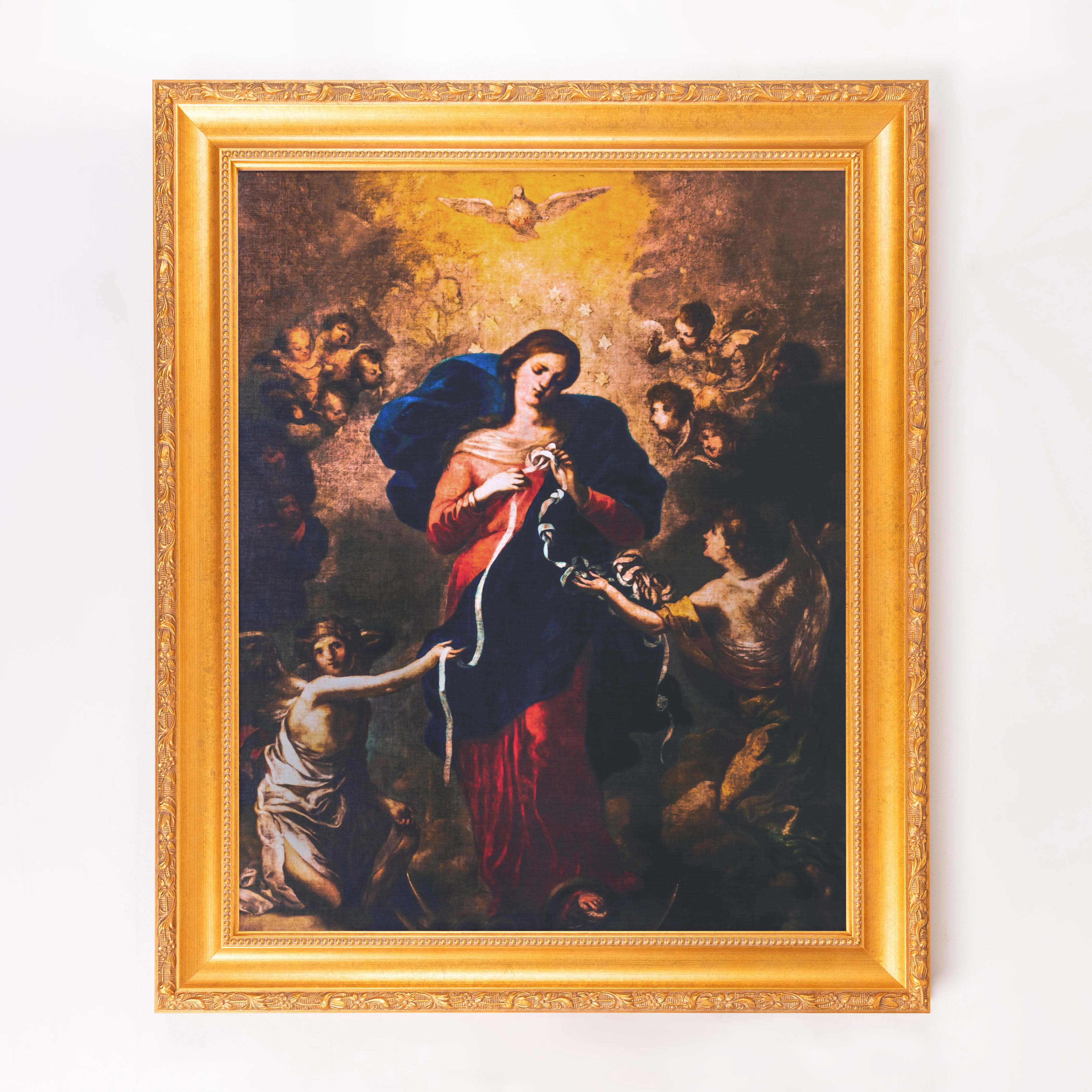 Undoer of Knots Framed Canvas - Sacred Signature Collection - Image 7