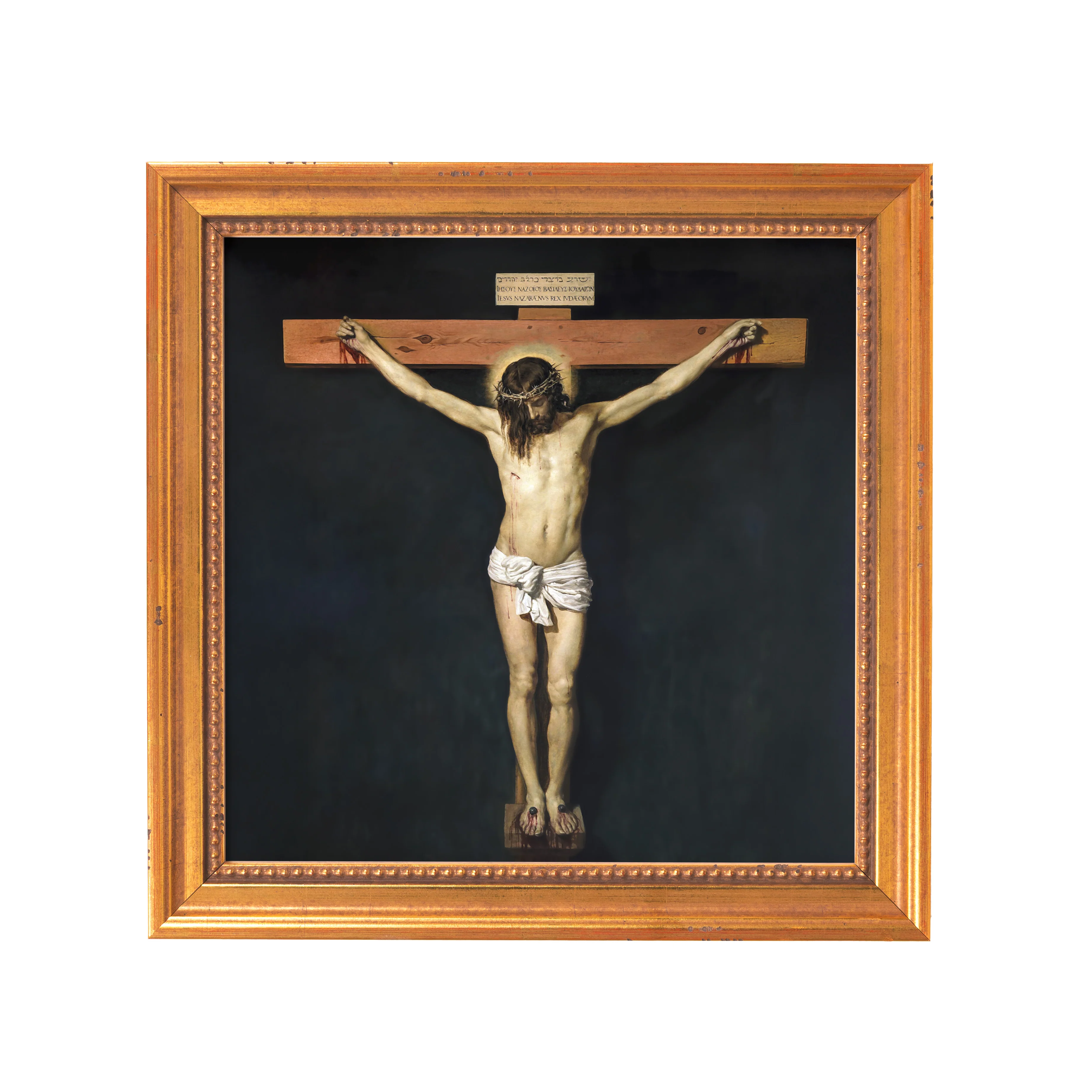 Velasquez Christ Crucified Framed Canvas - Sacred Mini Collection - Image 7