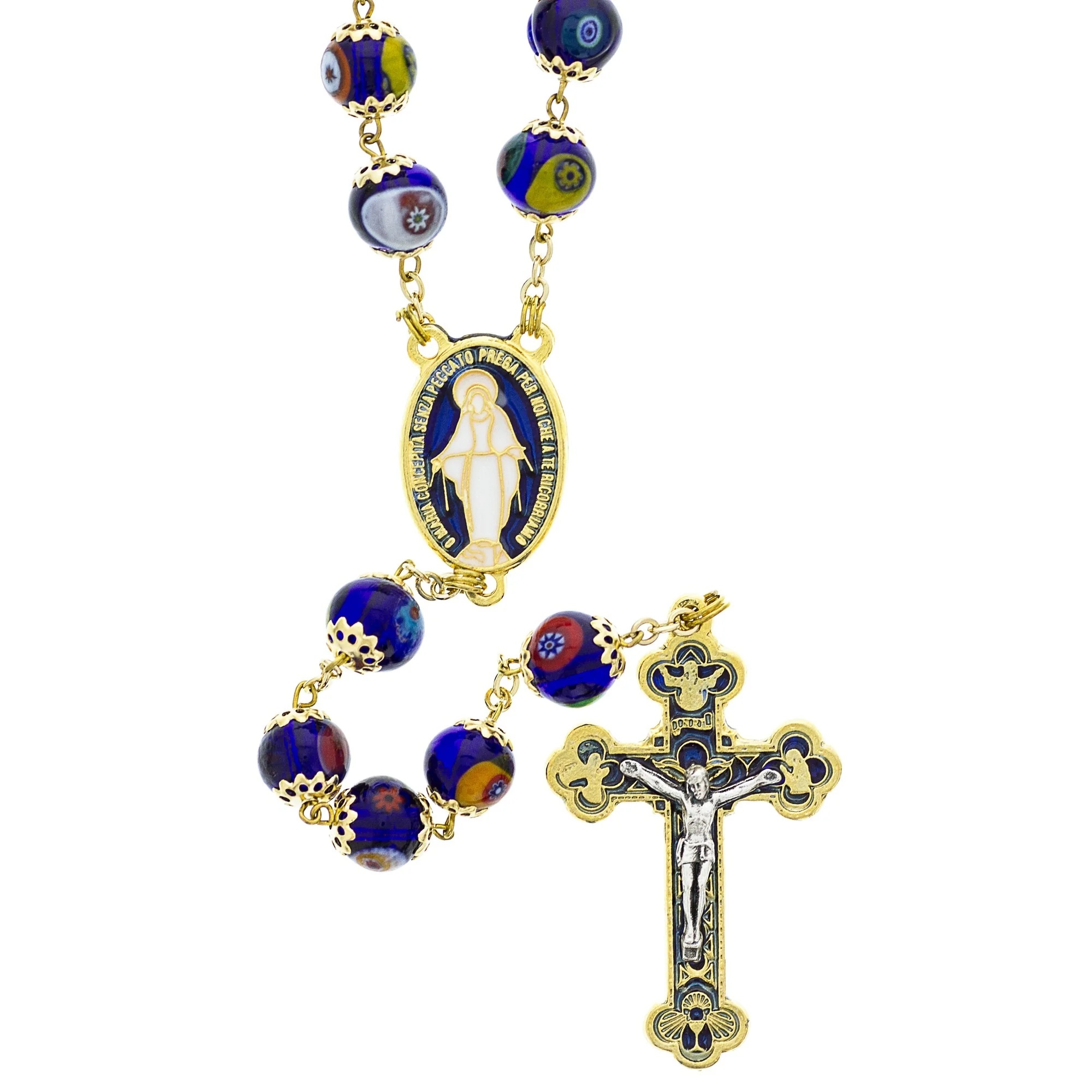 Venetian Murano Glass Rosary - Image 2
