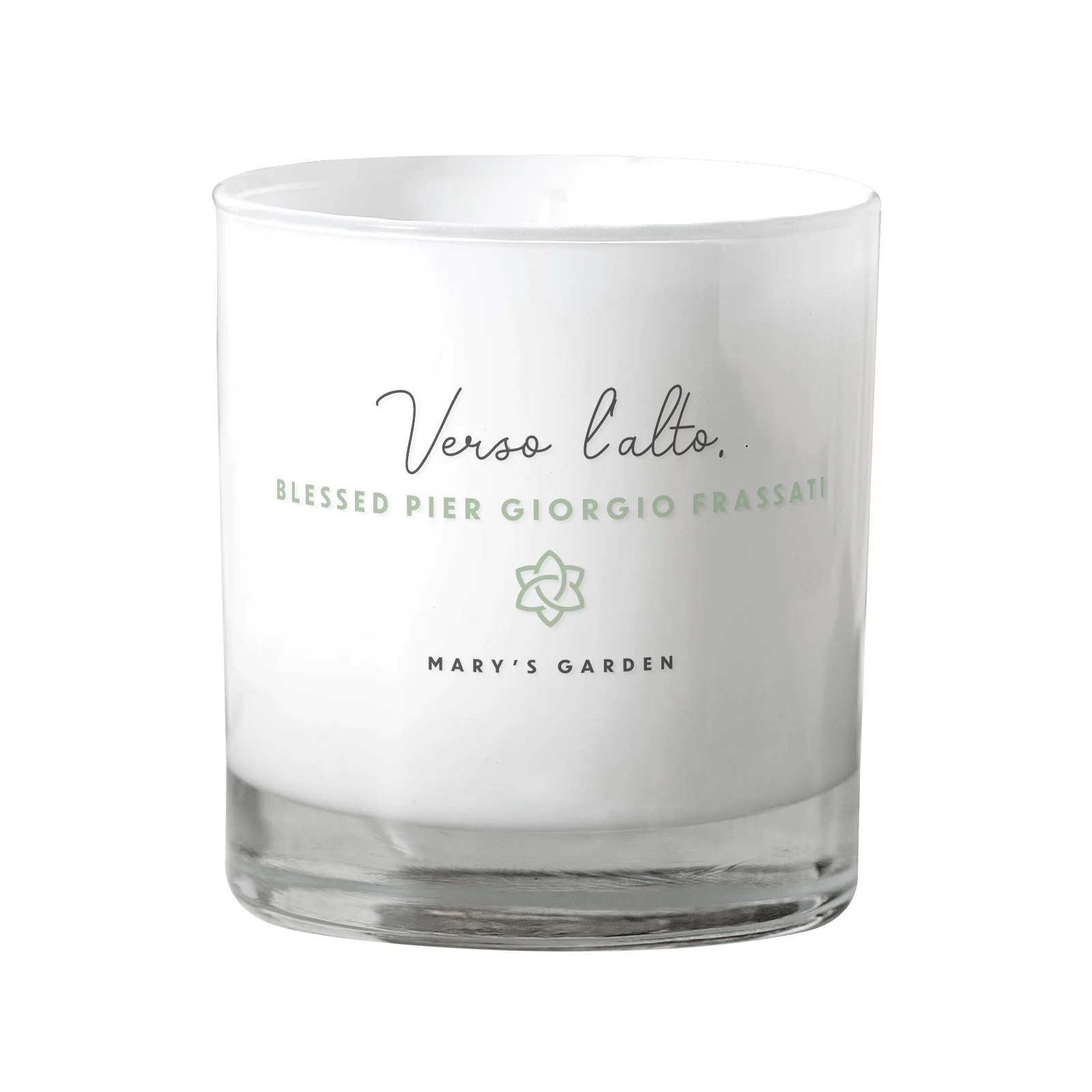 Verso L' Alto White Candle