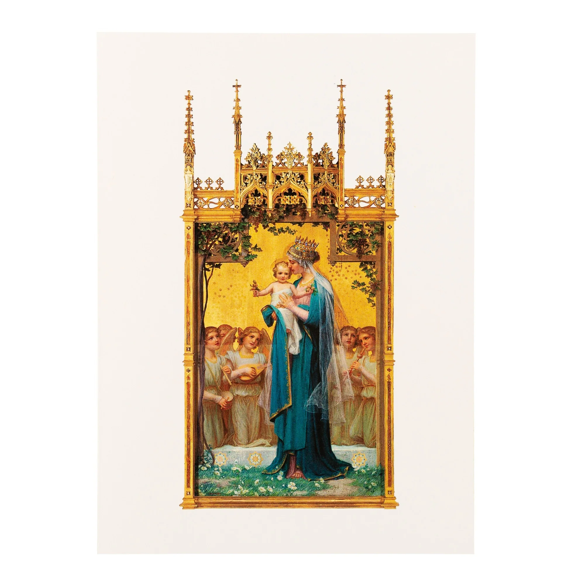 Vidal Madonna and Child Christmas Cards - Set of 20 - Image 4