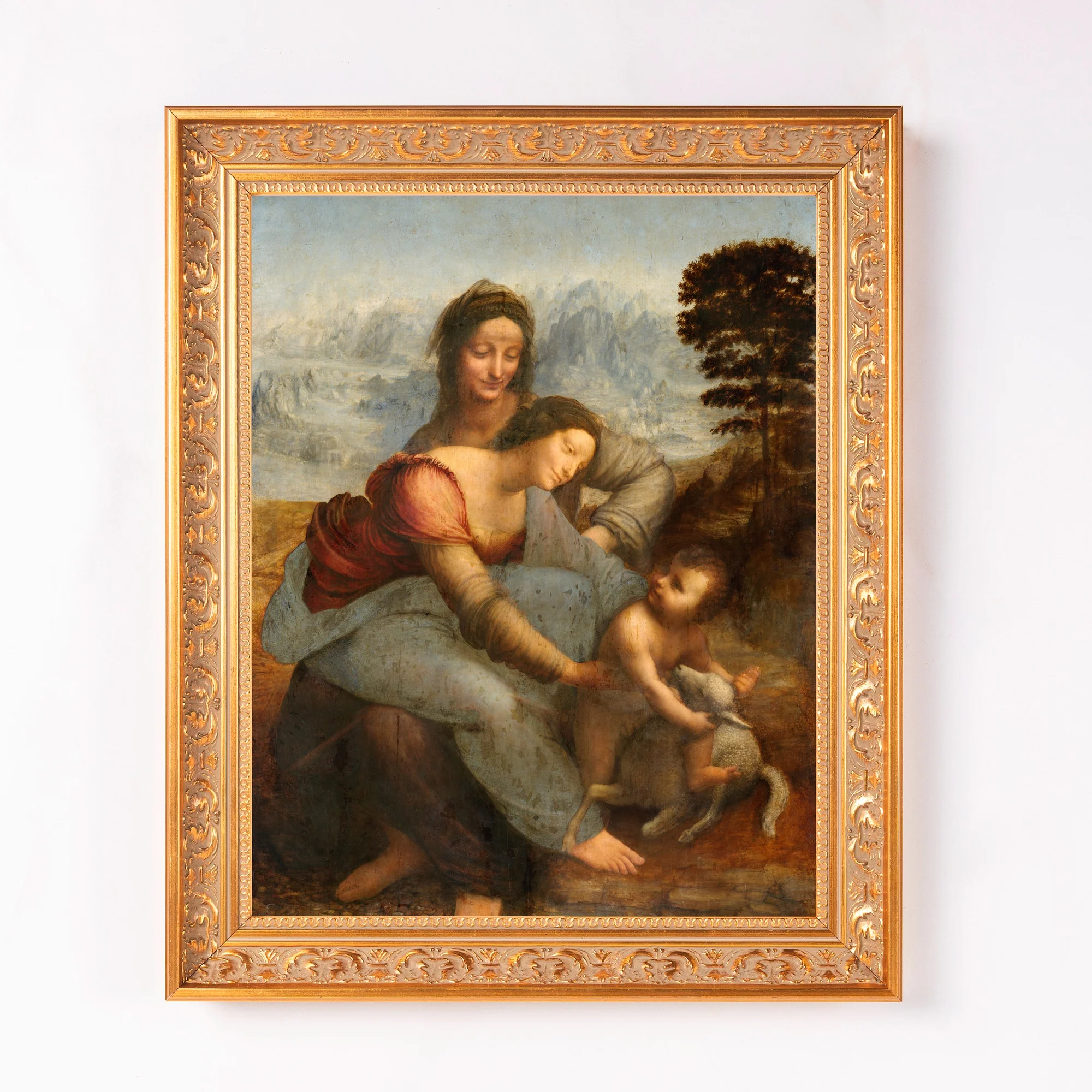 Virgin & Child with St. Anne Framed Canvas - Sacred Classics Collection - Image 2