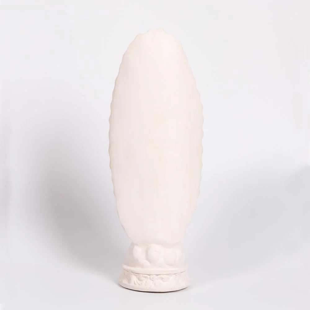 Virgin of Guadalupe Statue - White or Hand Painted - 13" - Image 4