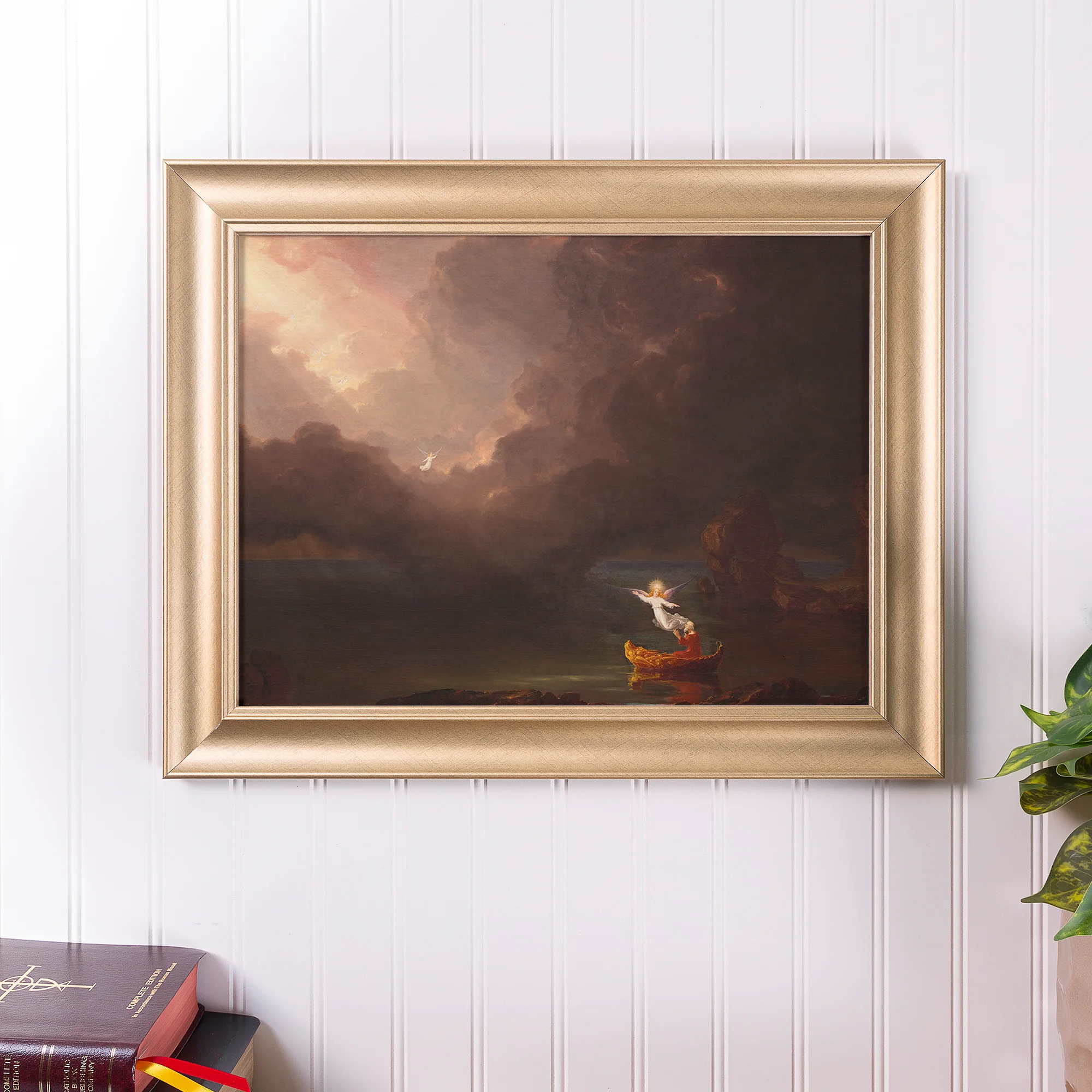 Voyage of Life 4 Old Age Antique Gold Framed Print - Multiple Sizes - Image 5