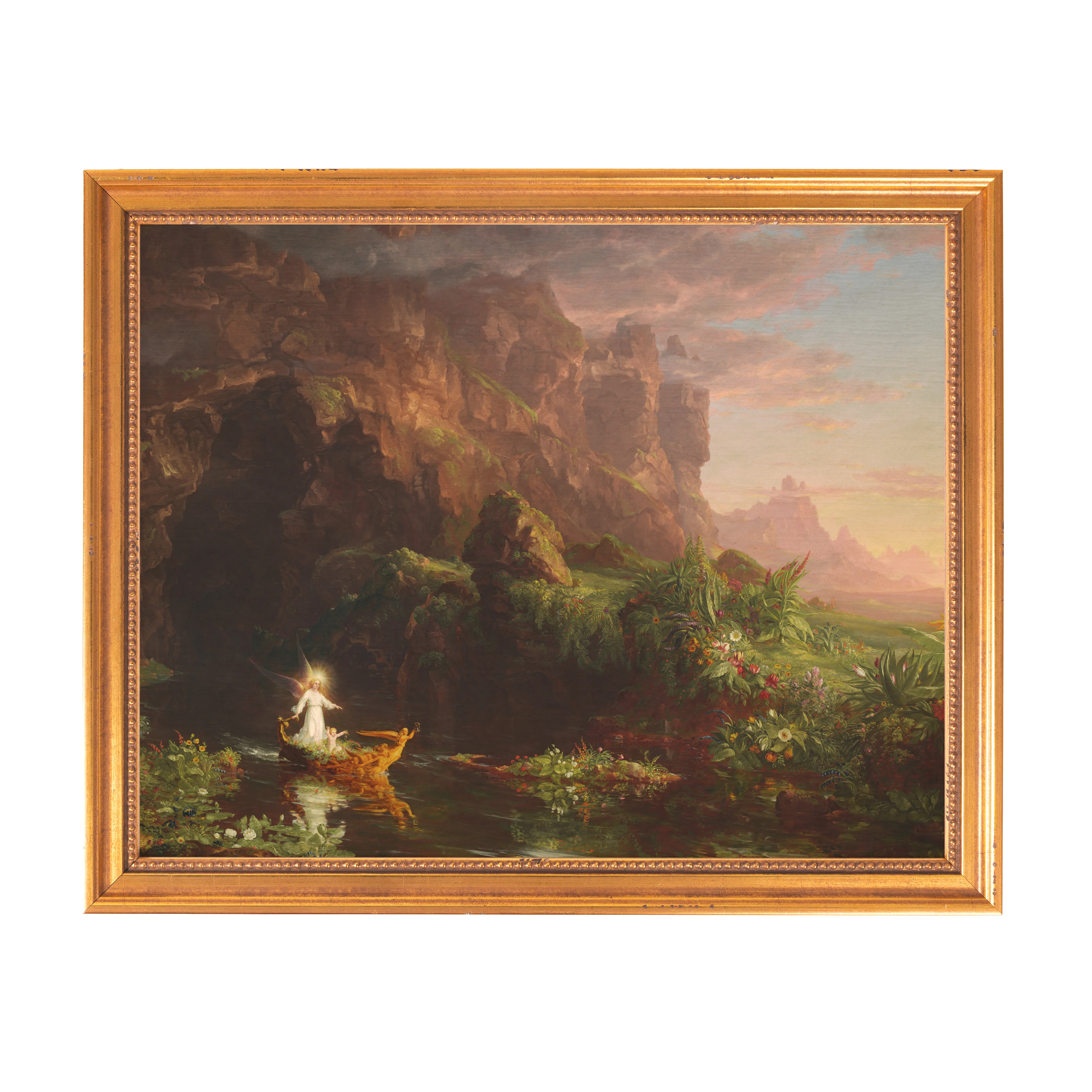 Voyage of Life: Childhood Framed Canvas - Sacred Classics Collection - Image 4