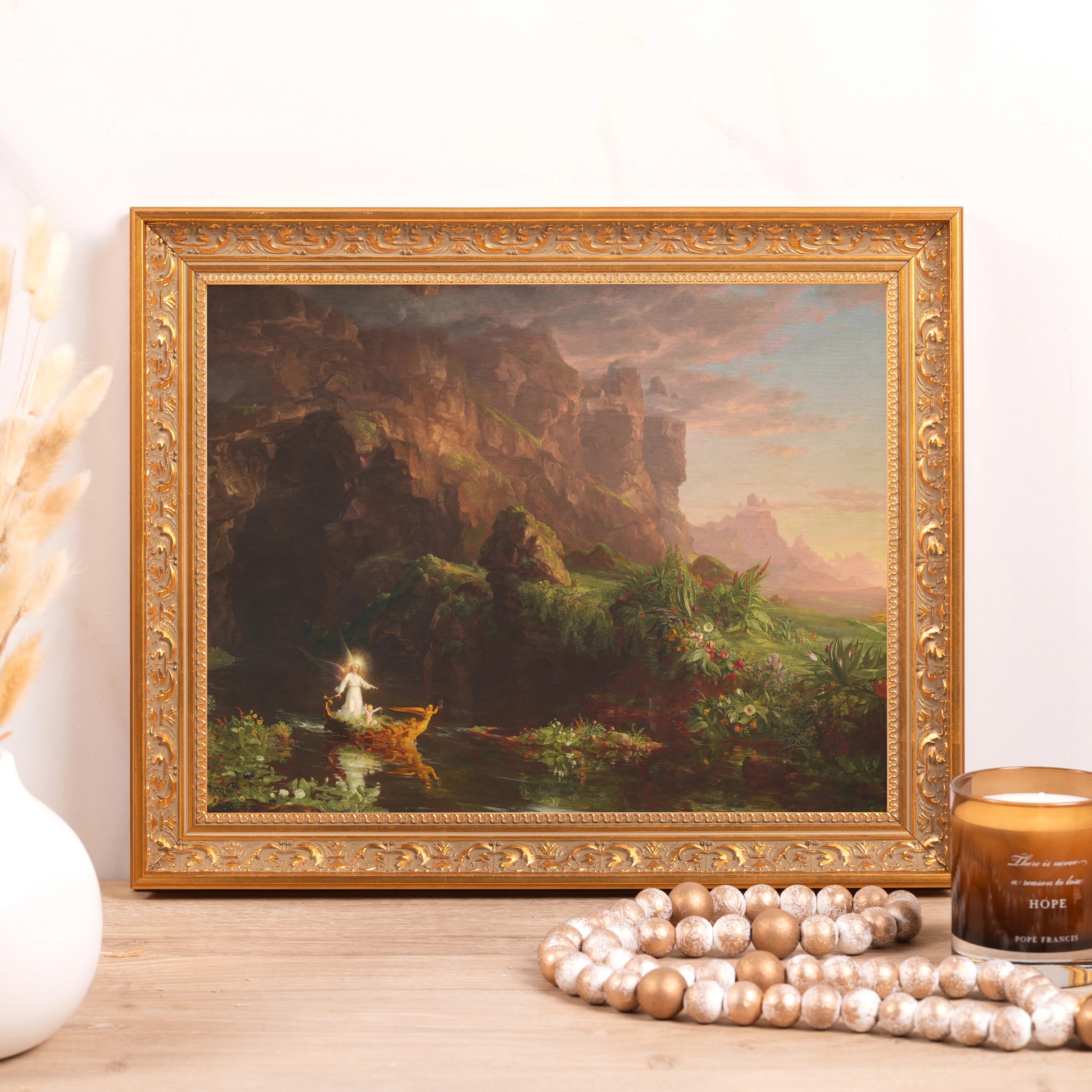 Voyage of Life: Childhood Framed Canvas - Sacred Classics Collection - Image 6