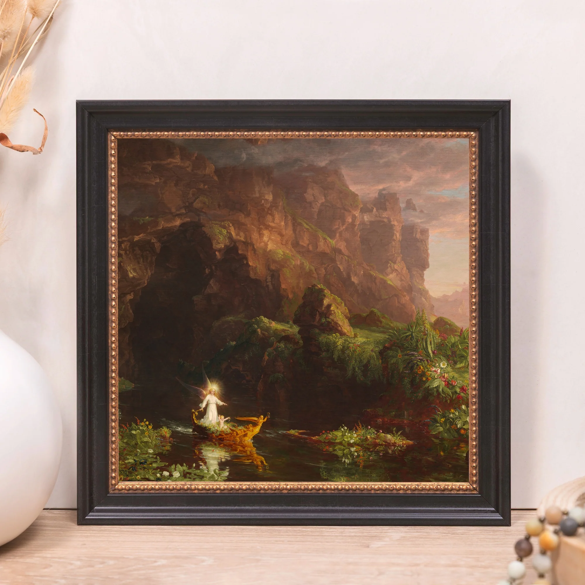 Voyage of Life: Childhood Framed Canvas - Sacred Mini Collection - Image 10