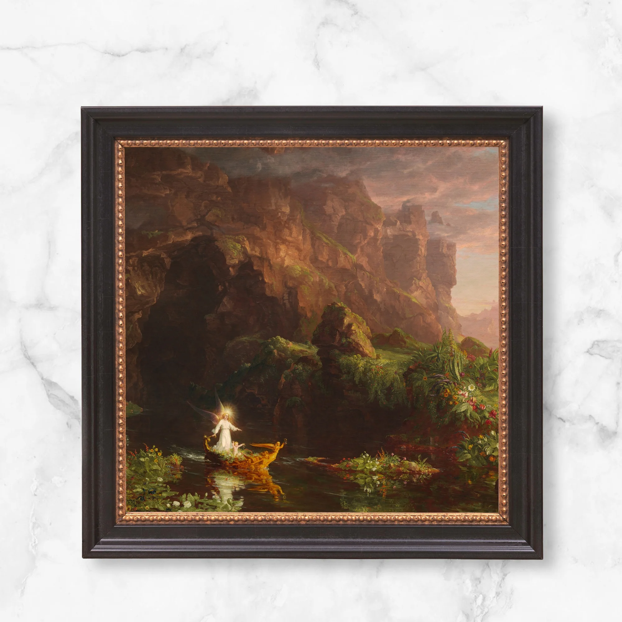 Voyage of Life: Childhood Framed Canvas - Sacred Mini Collection - Image 11