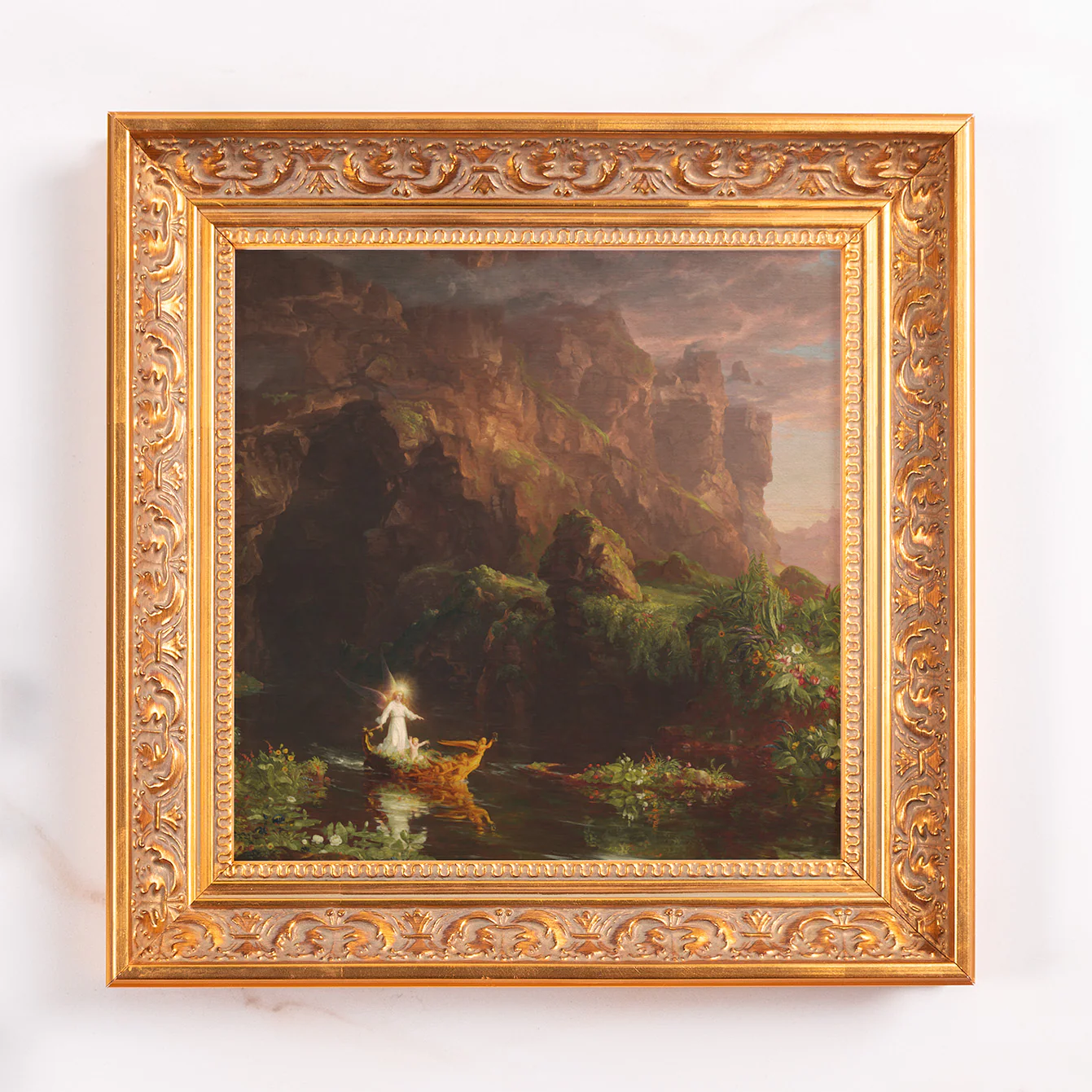 Voyage of Life: Childhood Framed Canvas - Sacred Mini Collection - Image 2
