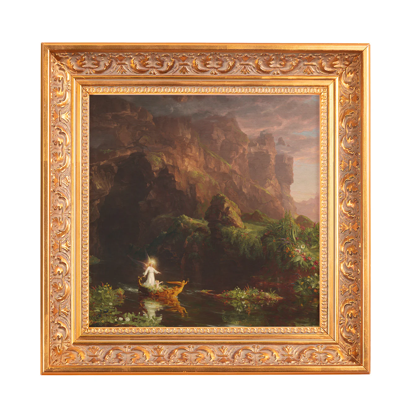 Voyage of Life: Childhood Framed Canvas - Sacred Mini Collection - Image 3