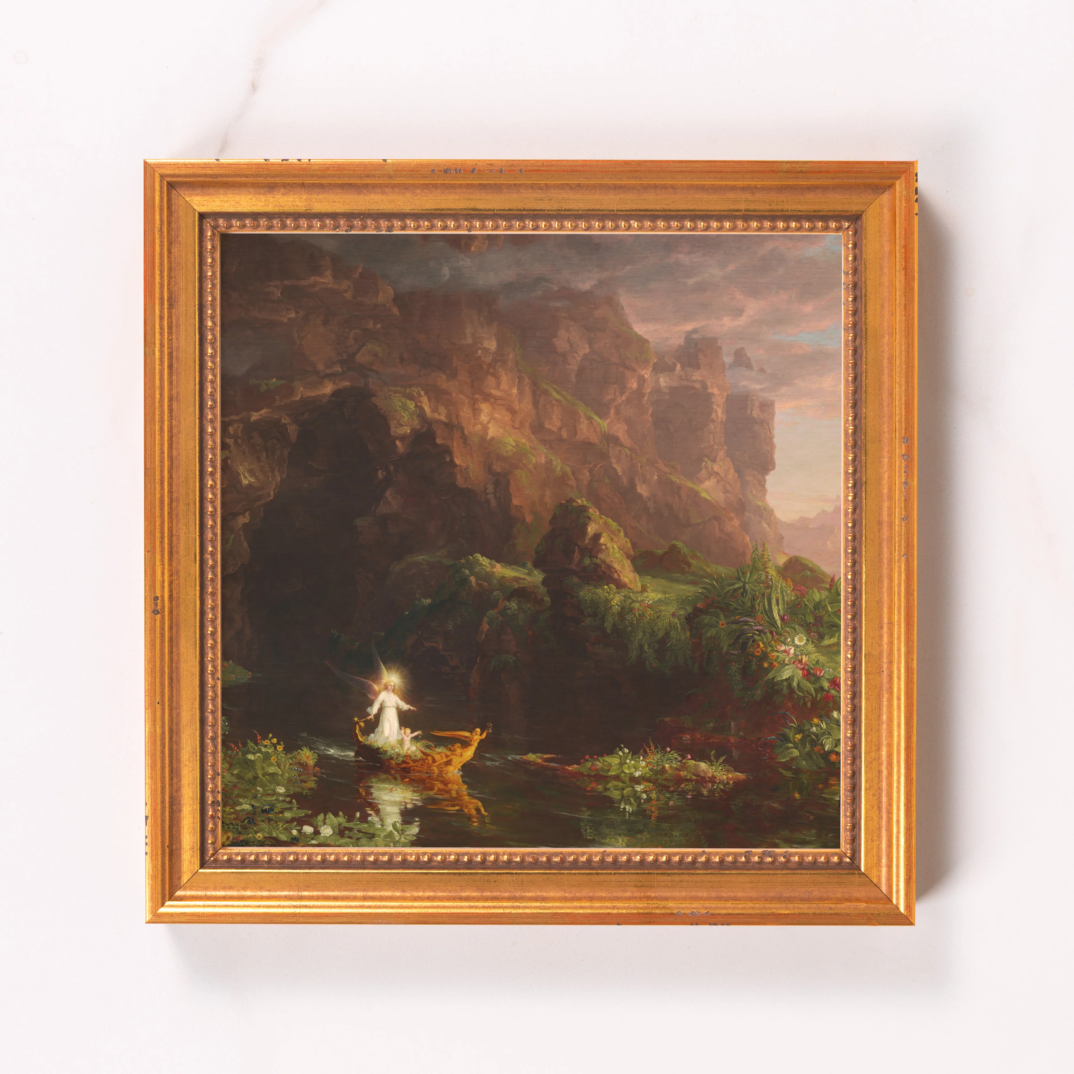 Voyage of Life: Childhood Framed Canvas - Sacred Mini Collection - Image 5