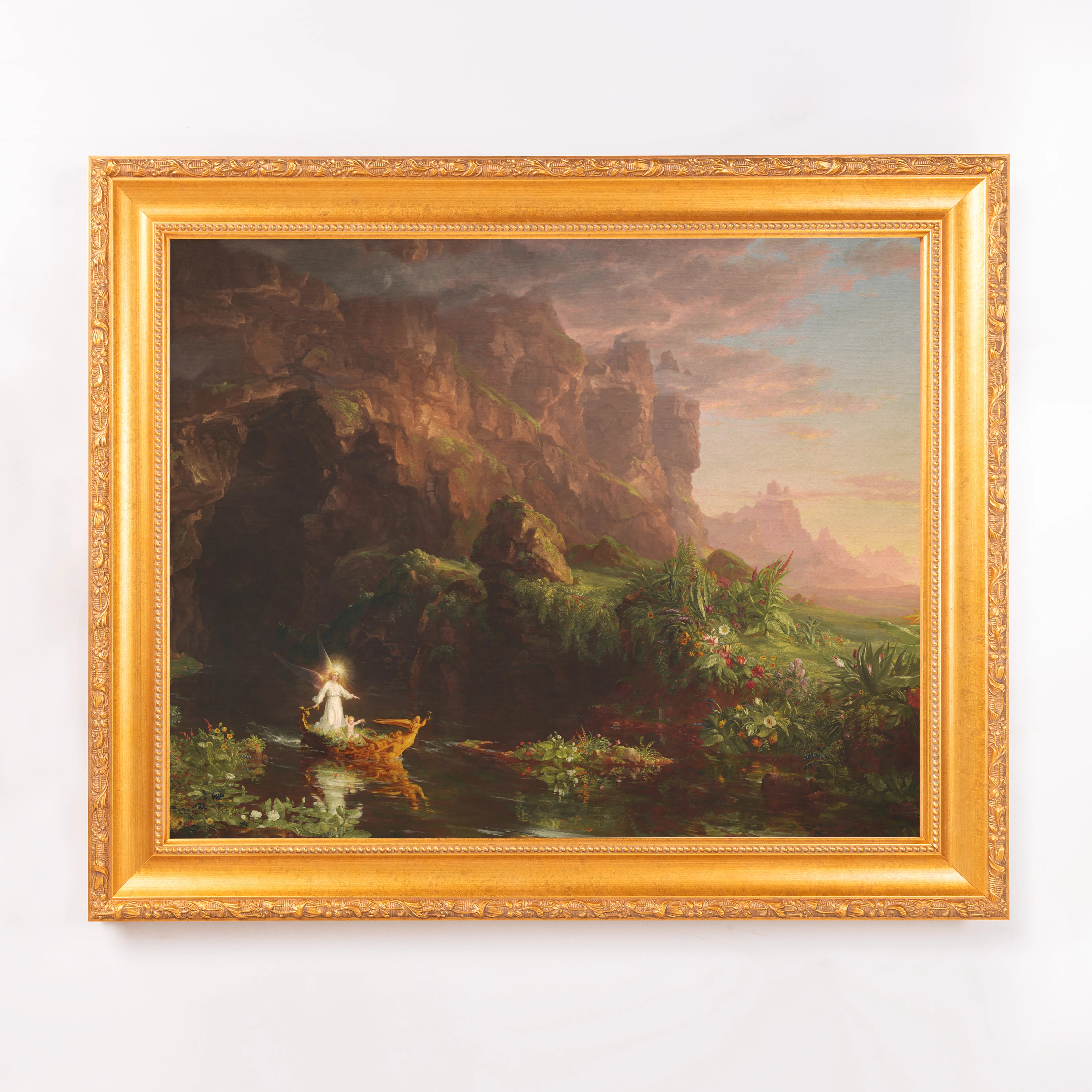 Voyage of Life: Childhood Framed Canvas - Sacred Signature Collection - Image 5
