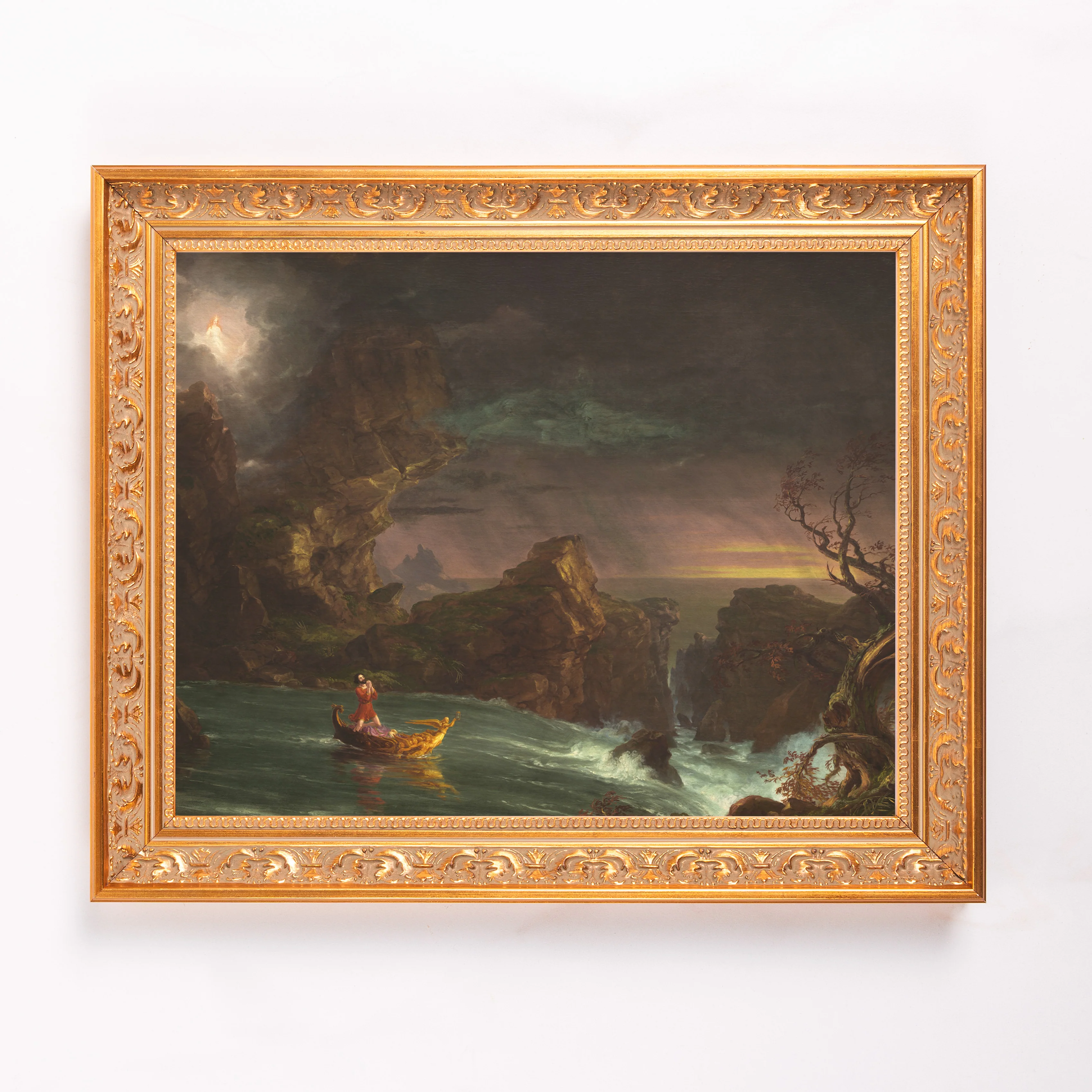 Voyage of Life: Manhood Framed Canvas - Sacred Classics Collection - Image 2
