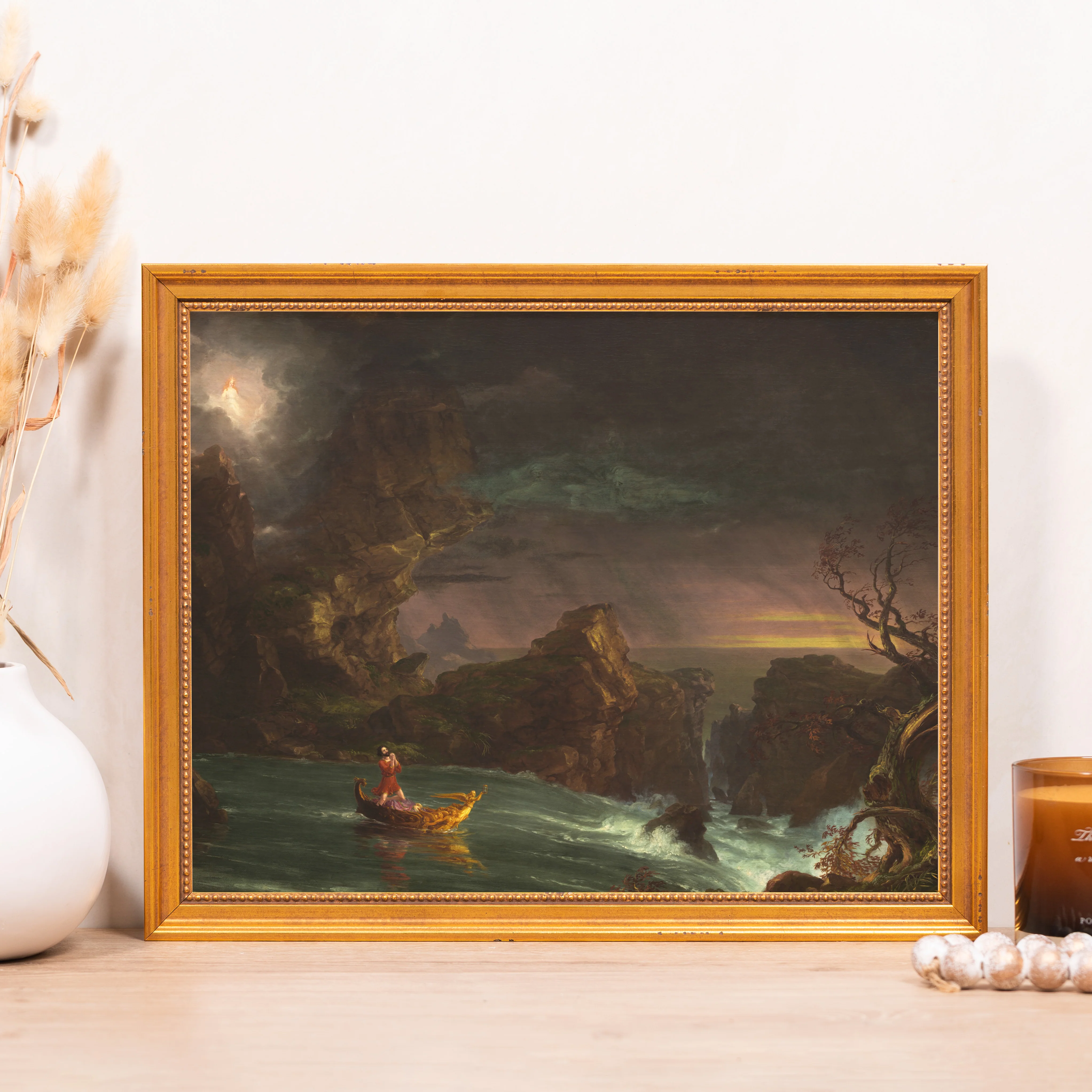Voyage of Life: Manhood Framed Canvas - Sacred Classics Collection - Image 4