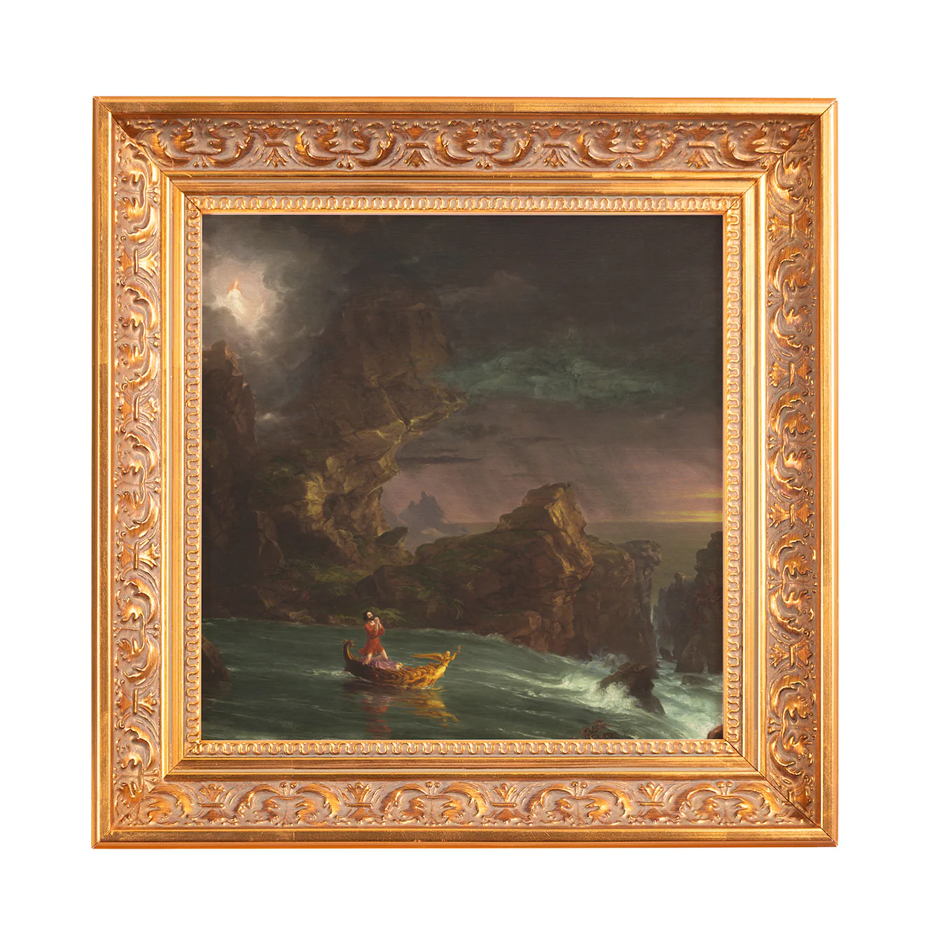 Voyage of Life: Manhood Framed Canvas - Sacred Mini Collection - Image 6