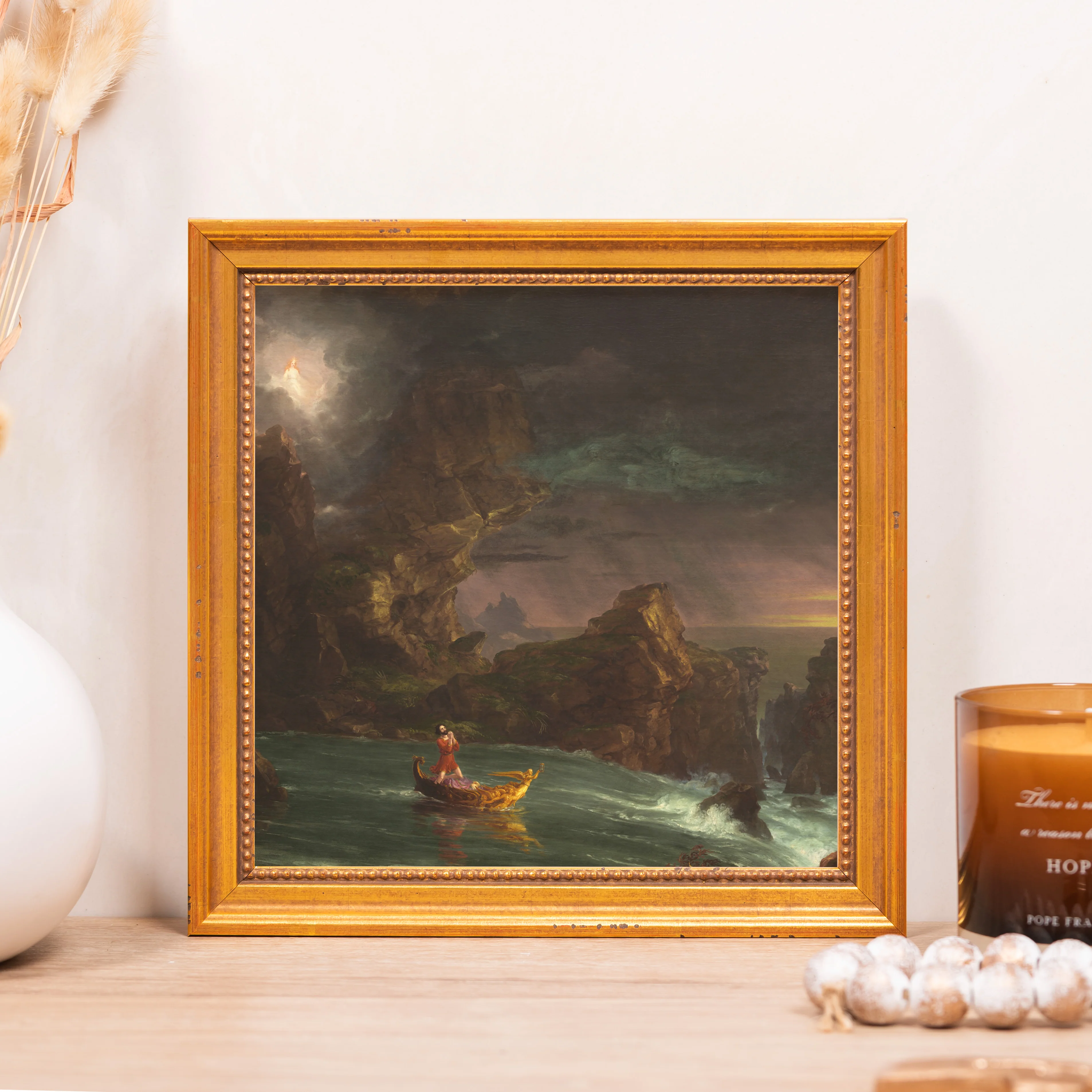 Voyage of Life: Manhood Framed Canvas - Sacred Mini Collection - Image 7