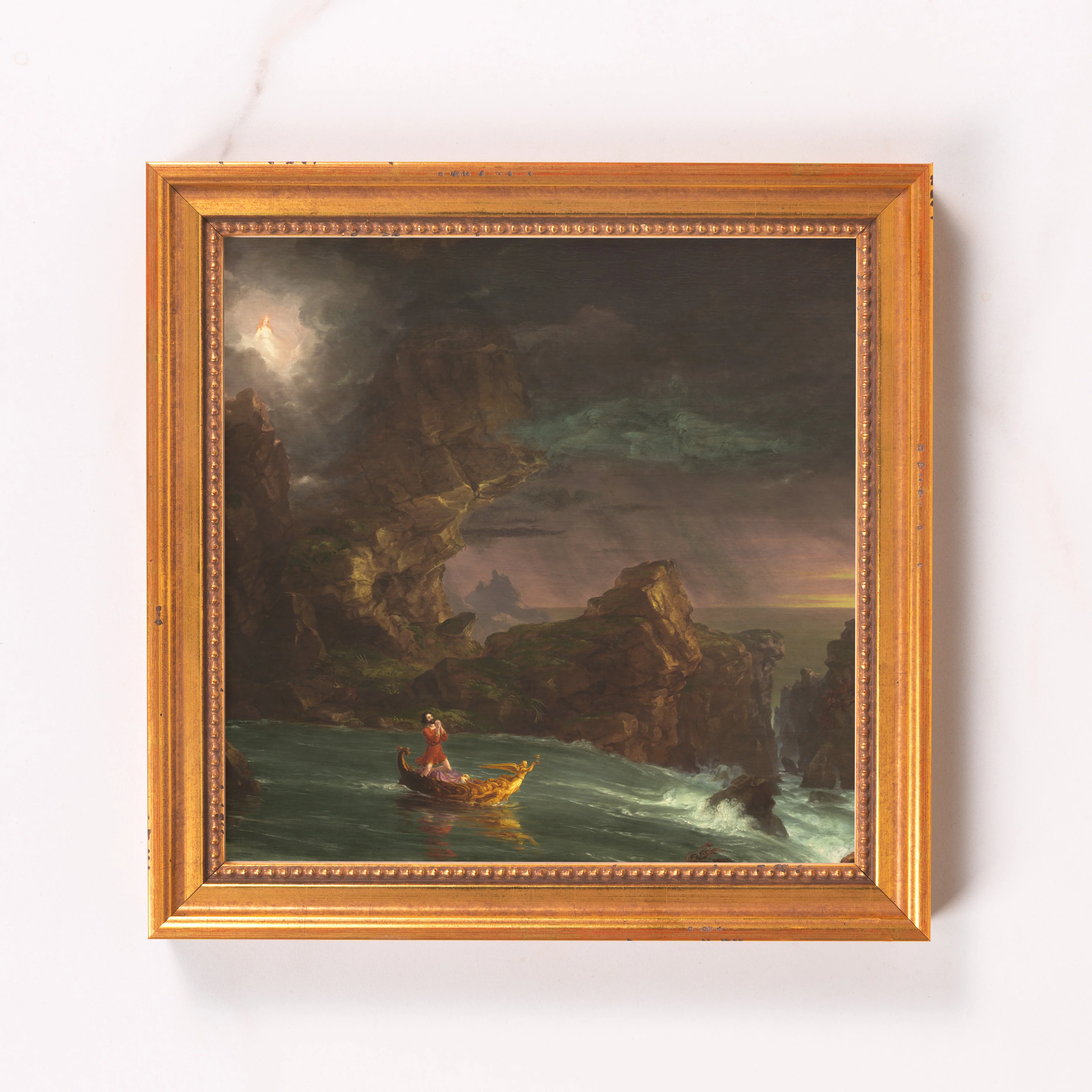 Voyage of Life: Manhood Framed Canvas - Sacred Mini Collection - Image 8