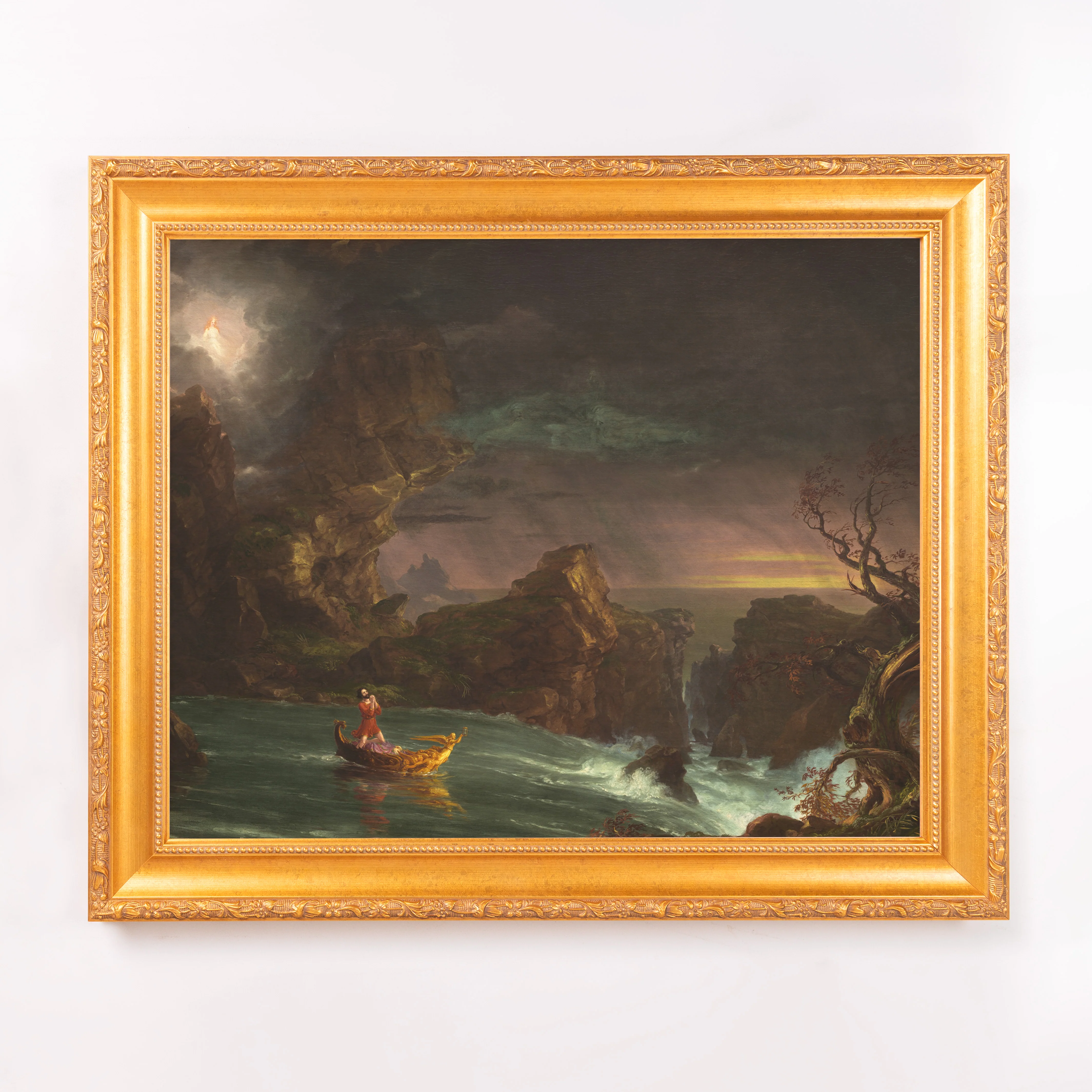 Voyage of Life: Manhood Framed Canvas - Sacred Signature Collection - Image 5