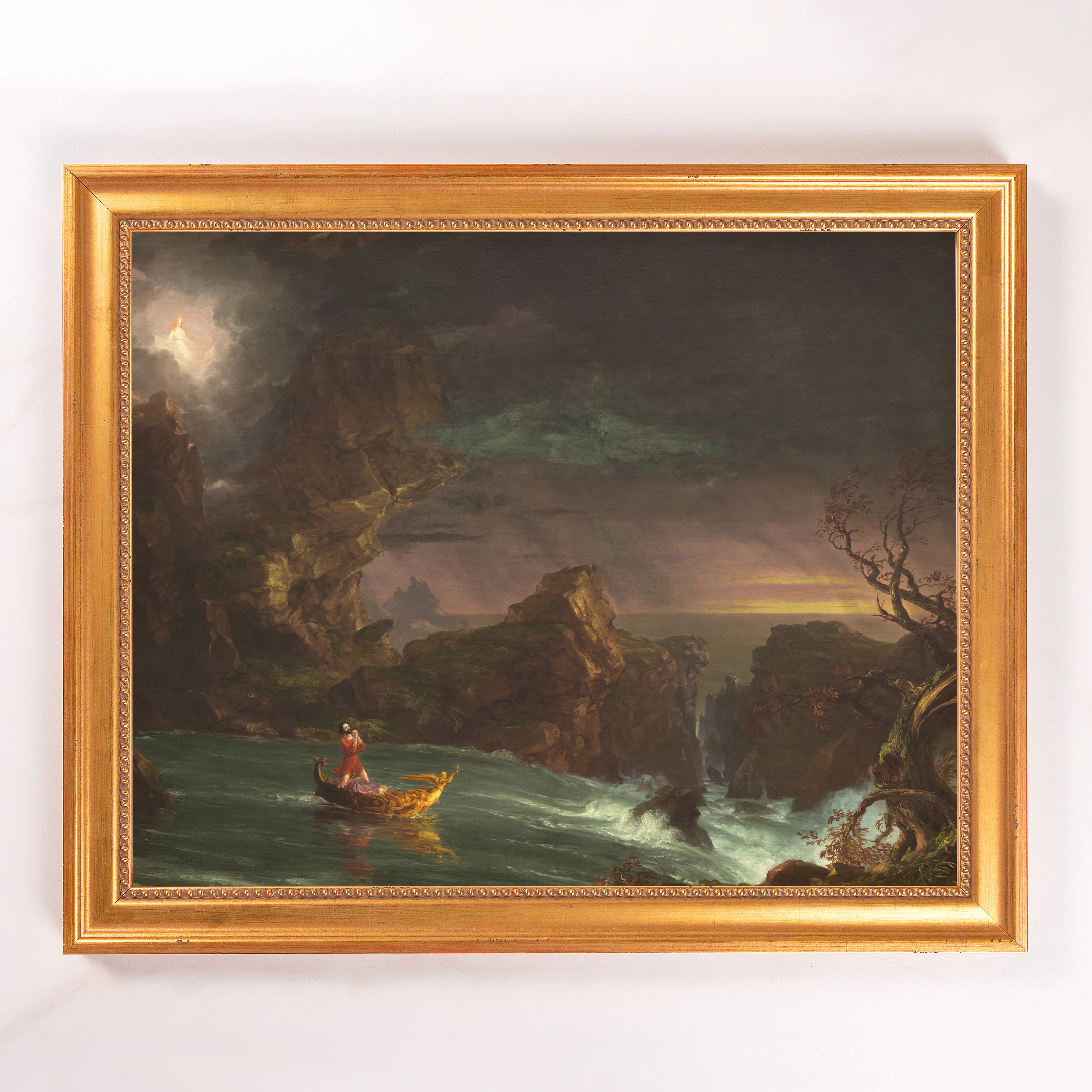 Voyage of Life: Manhood Framed Canvas - Sacred Signature Collection - Image 8