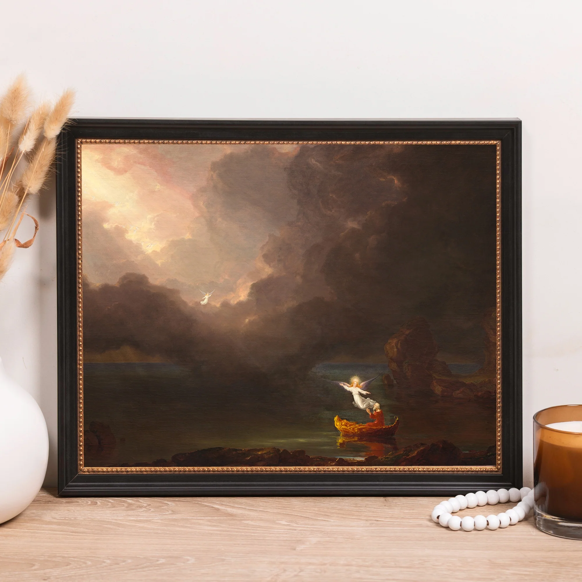 Voyage of Life: Old Age  Framed Canvas - Sacred Classics Collection