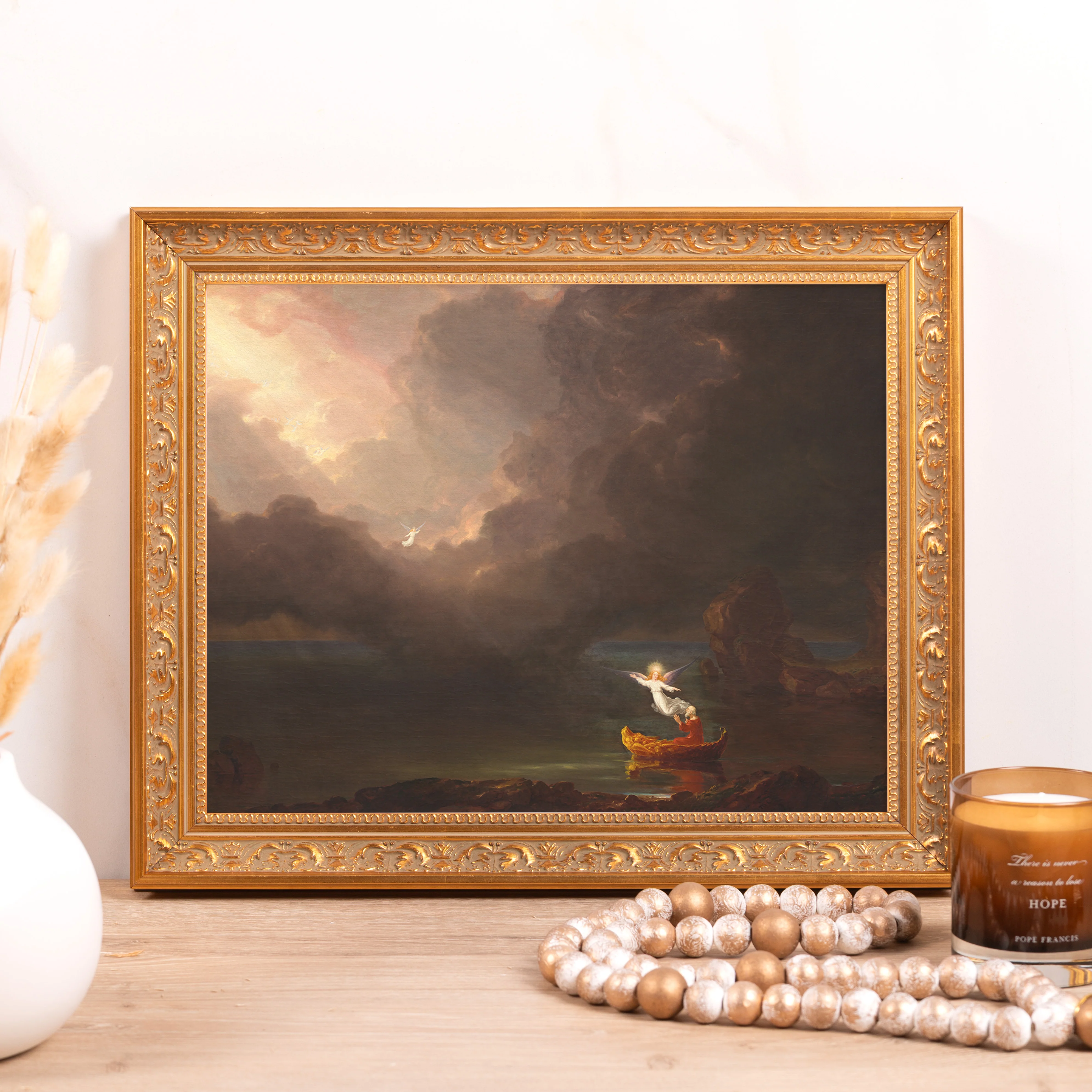 Voyage of Life: Old Age  Framed Canvas - Sacred Classics Collection - Image 2