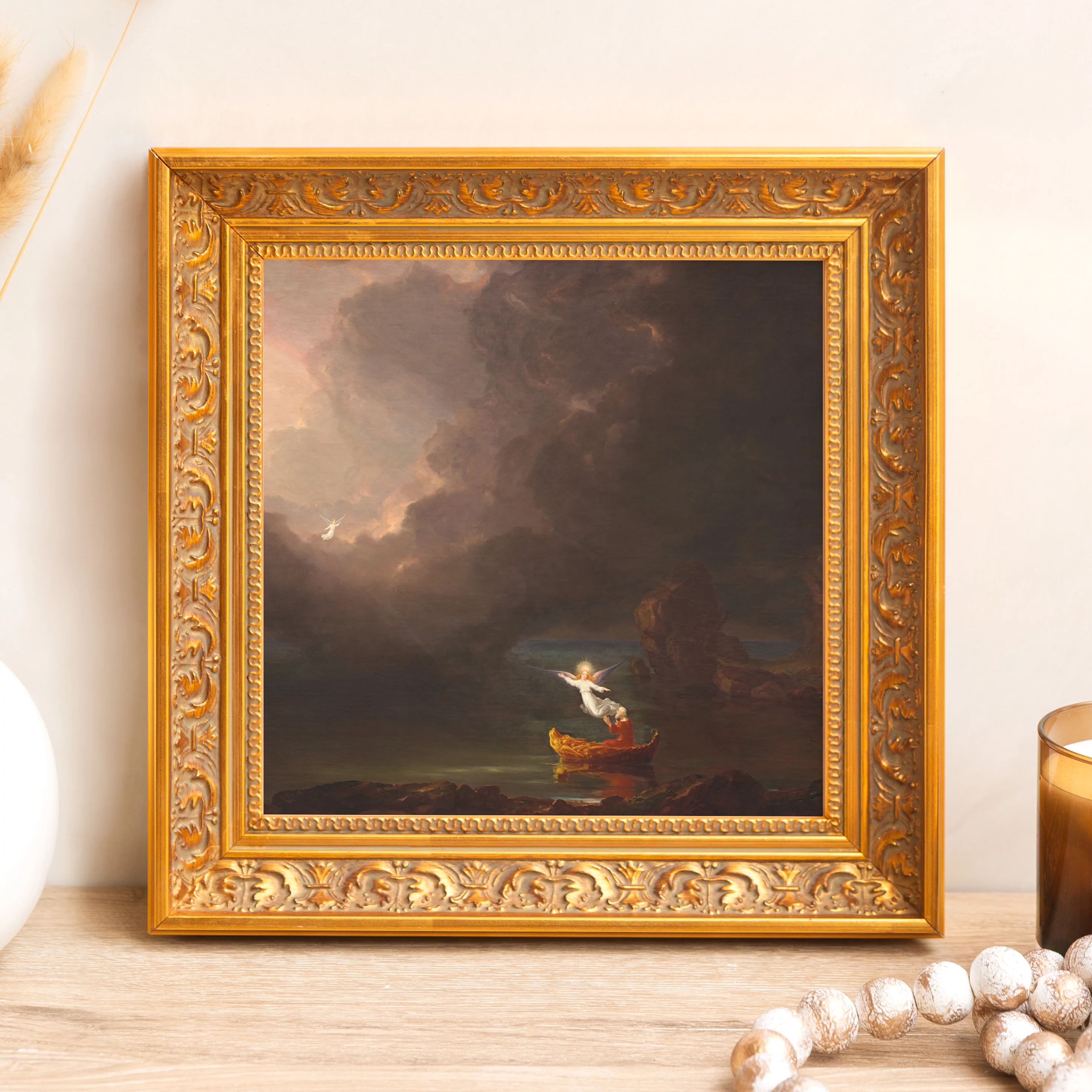 Voyage of Life: Old Age Framed Canvas - Sacred Mini Collection - Image 4