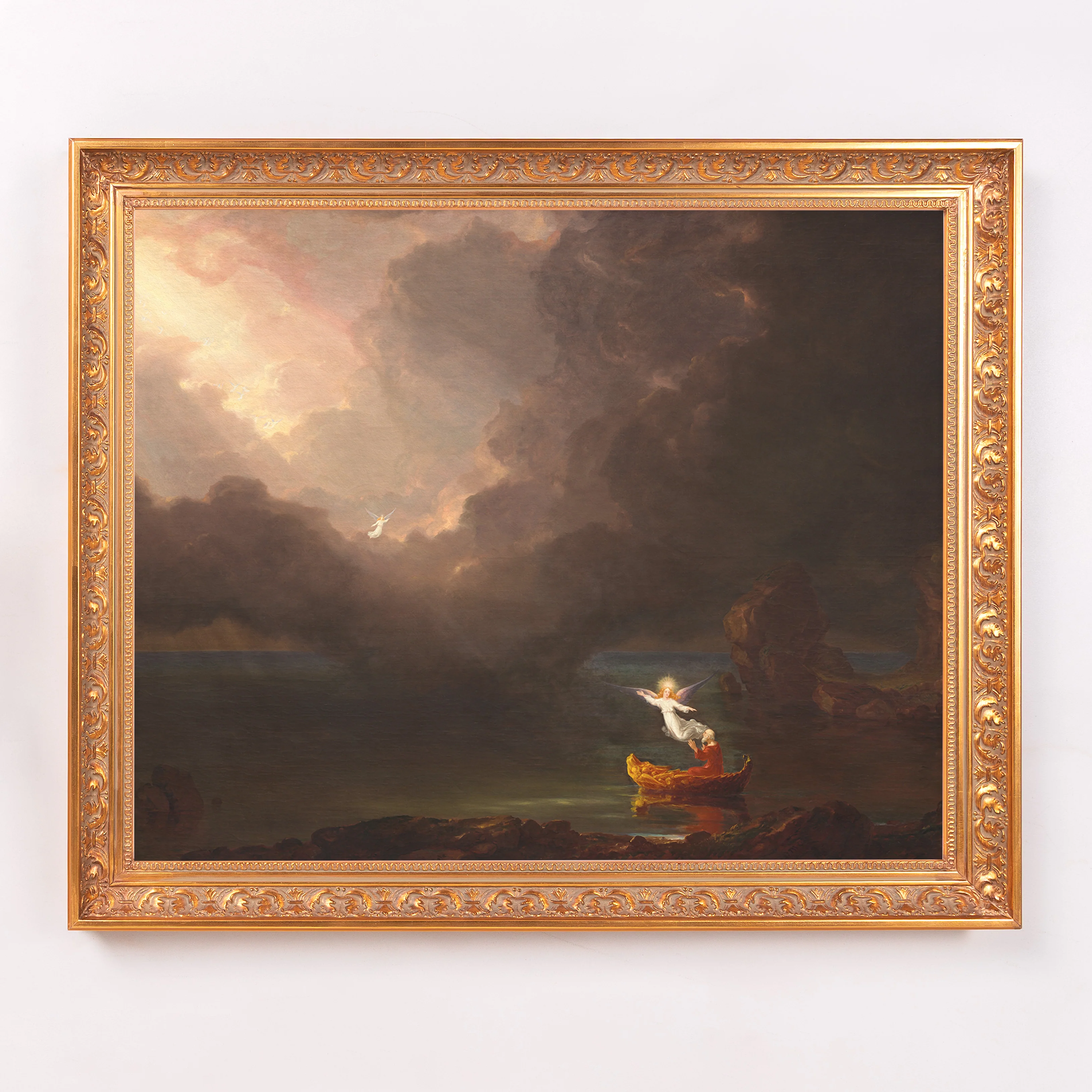 Voyage of Life: Old Age  Framed Canvas - Sacred Signature Collection - Image 2