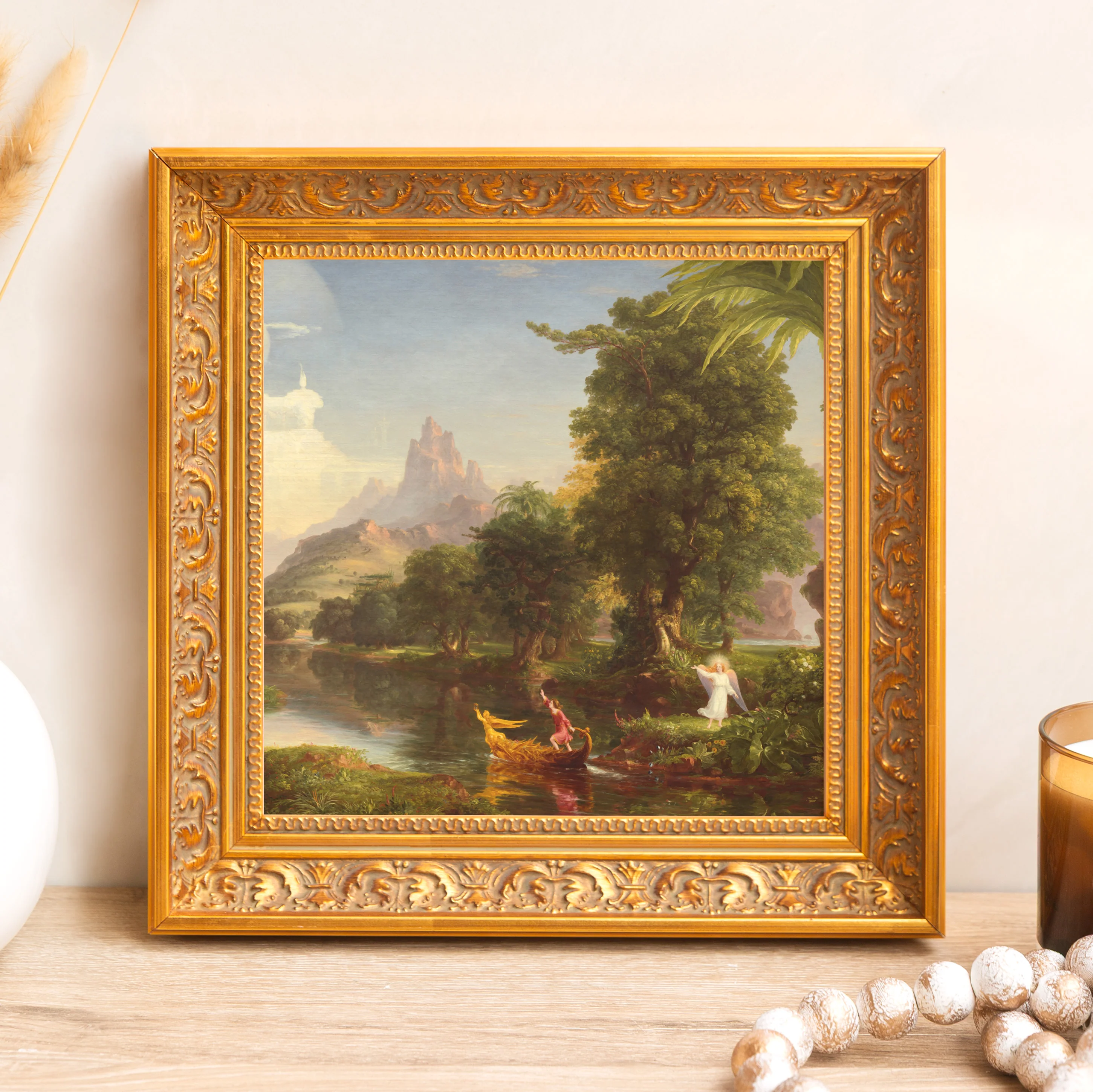 Voyage of Life: Youth Framed Canvas - Sacred Mini Collection