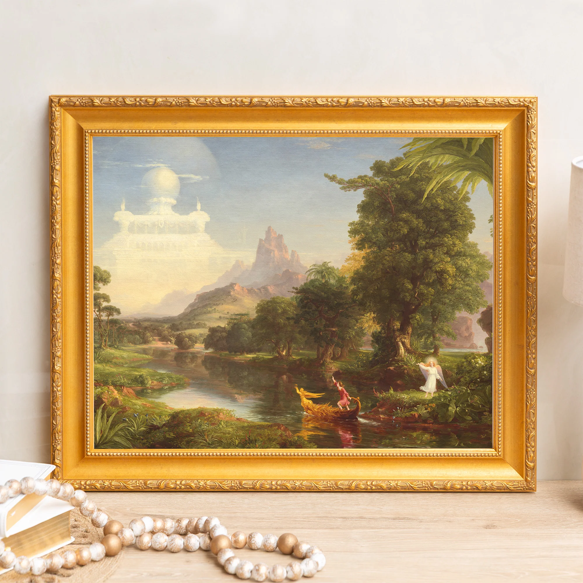 Voyage of Life: Youth Framed Canvas - Sacred Signature Collection - Image 4