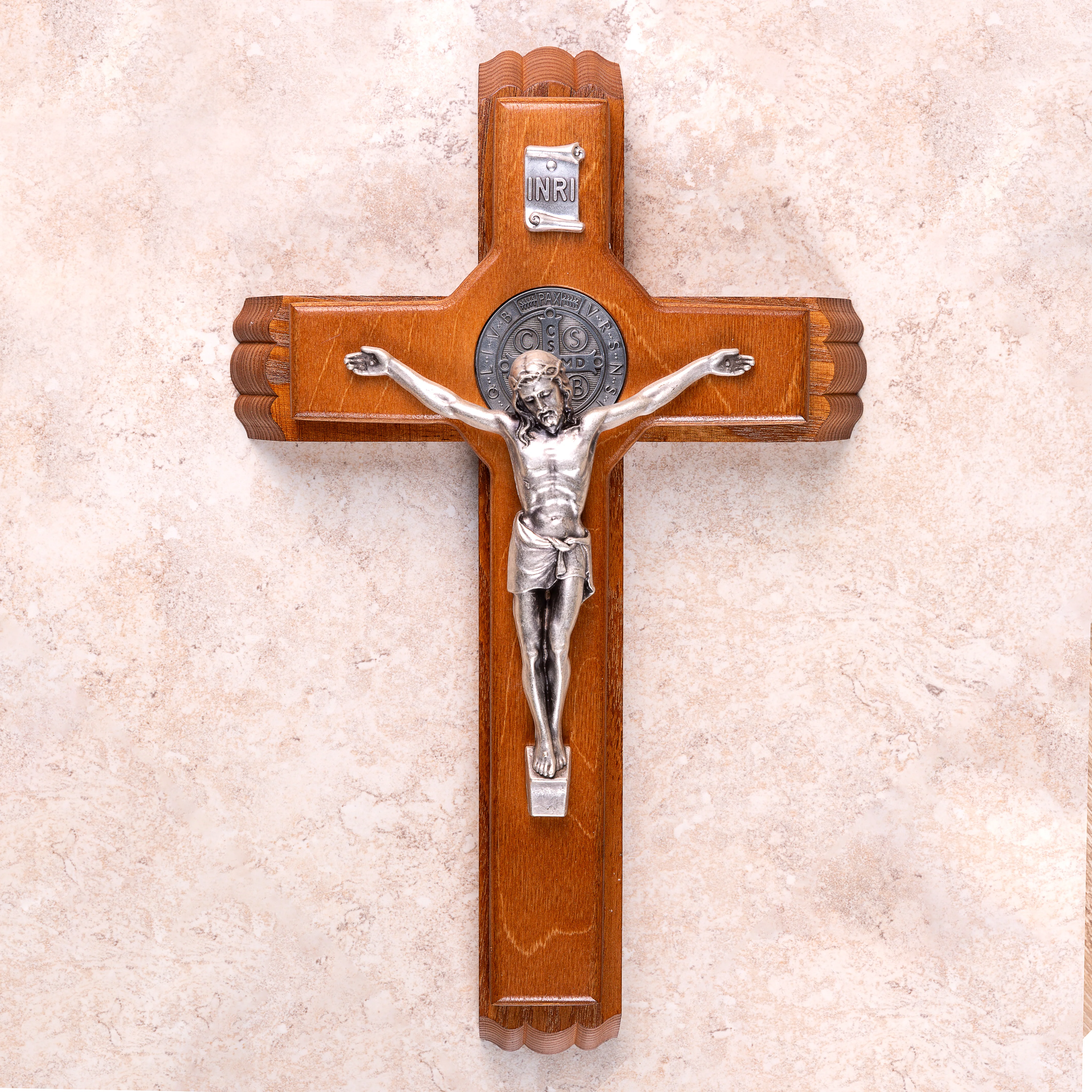 Walnut St. Benedict Sick Call Set - 12" - Image 2
