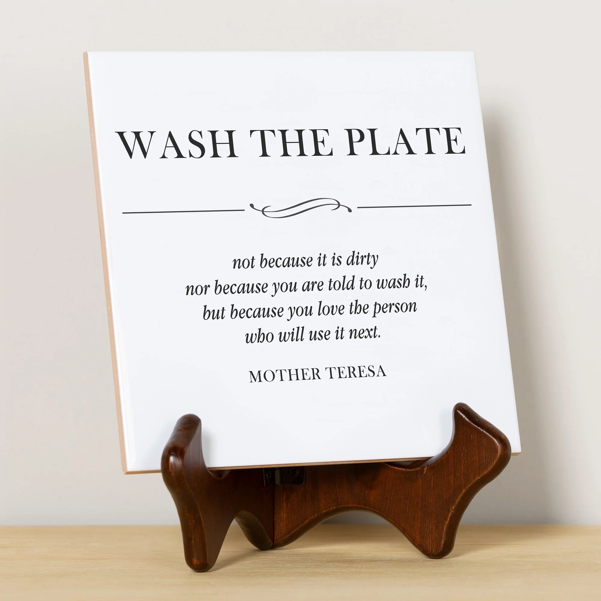 Wash the Plate Tile