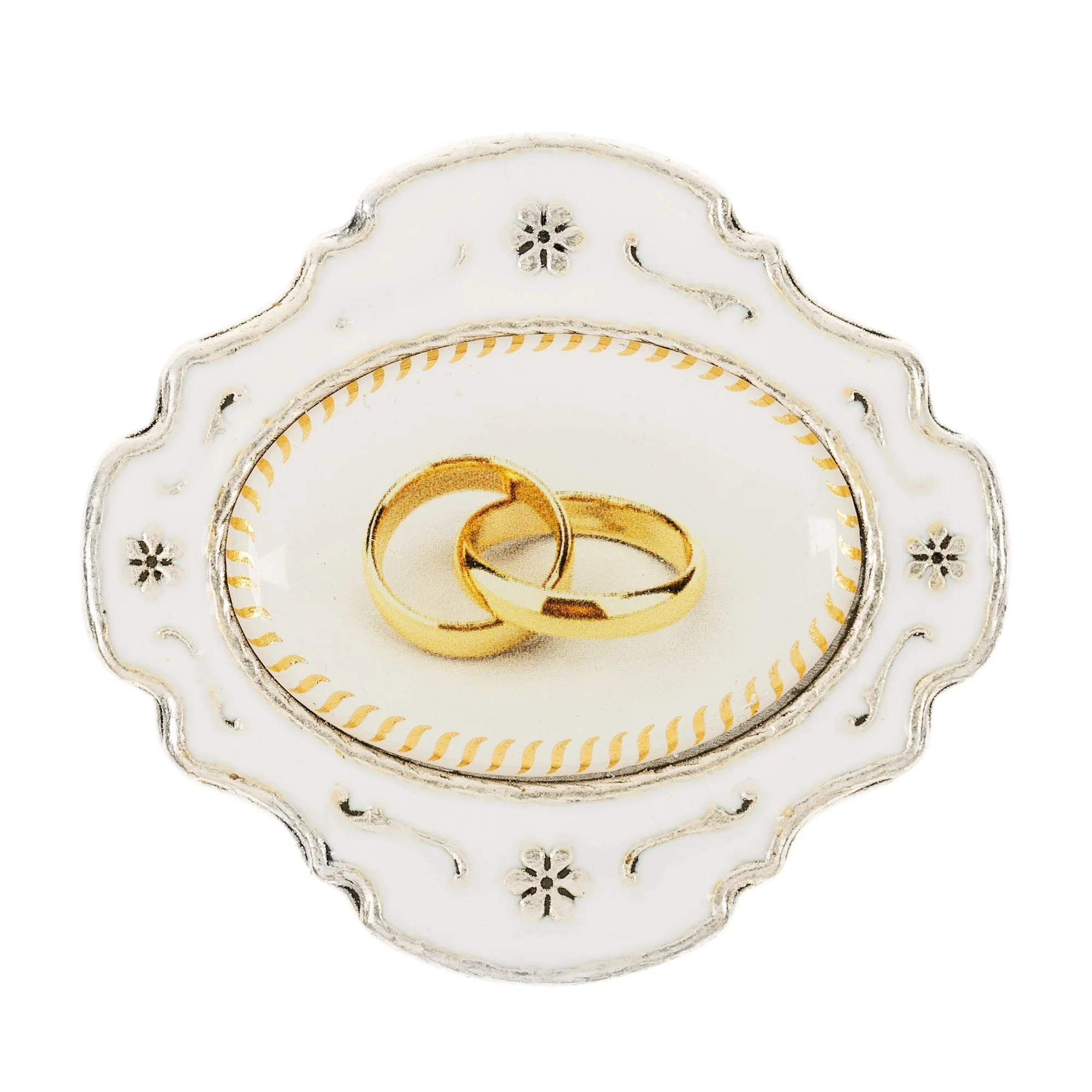 Wedding Rosary Holder and Pearl Rosary - Image 3