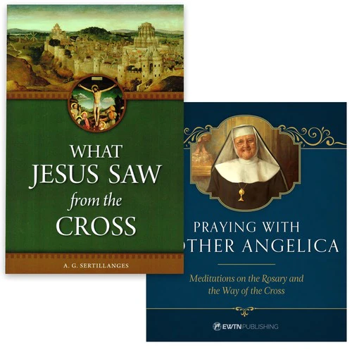 What Jesus Saw From the Cross & Praying With Mother Angelica (2 Book Set)