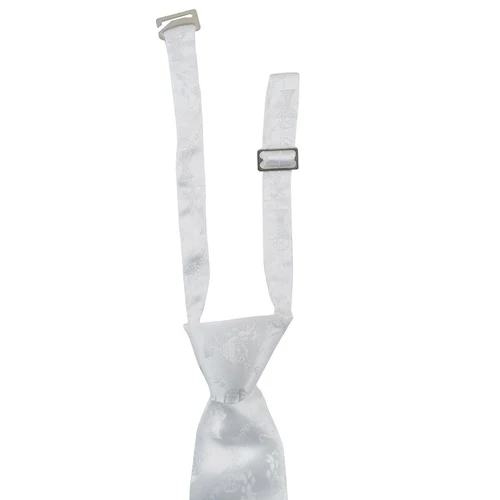 White Communion Tie with Bar Gift Set - Image 3